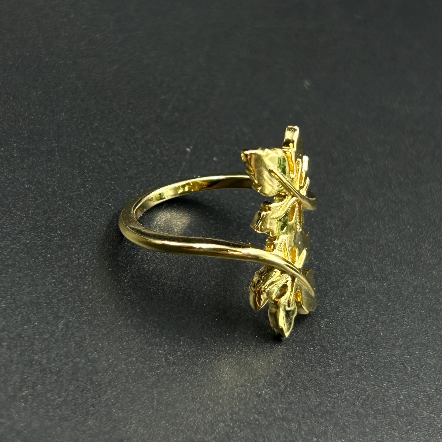 Leaf Full Finger Unique Ring
