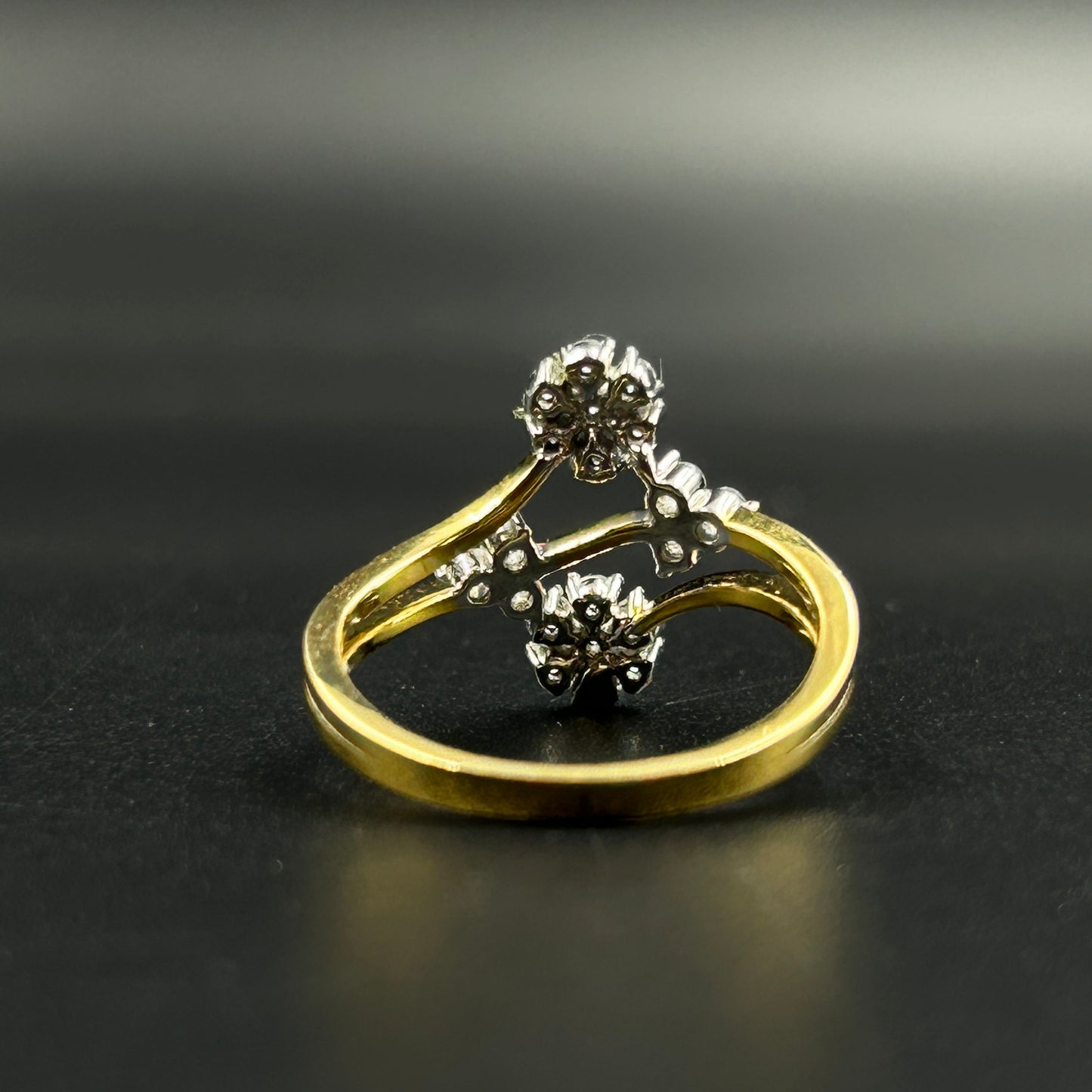 Flower Big Ring - Women's Silver Ring