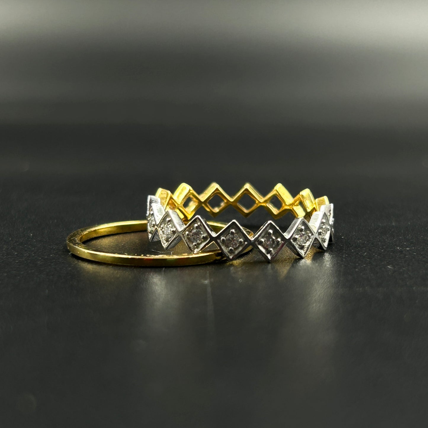 Silver Ring Set - Sterling Silver