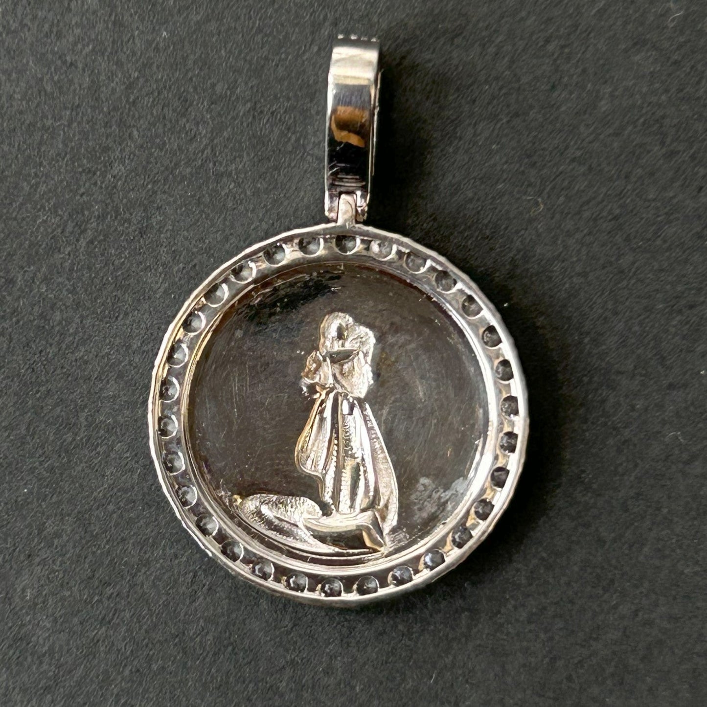 Yellow Gold Liberty Pendant - Silver Pendant