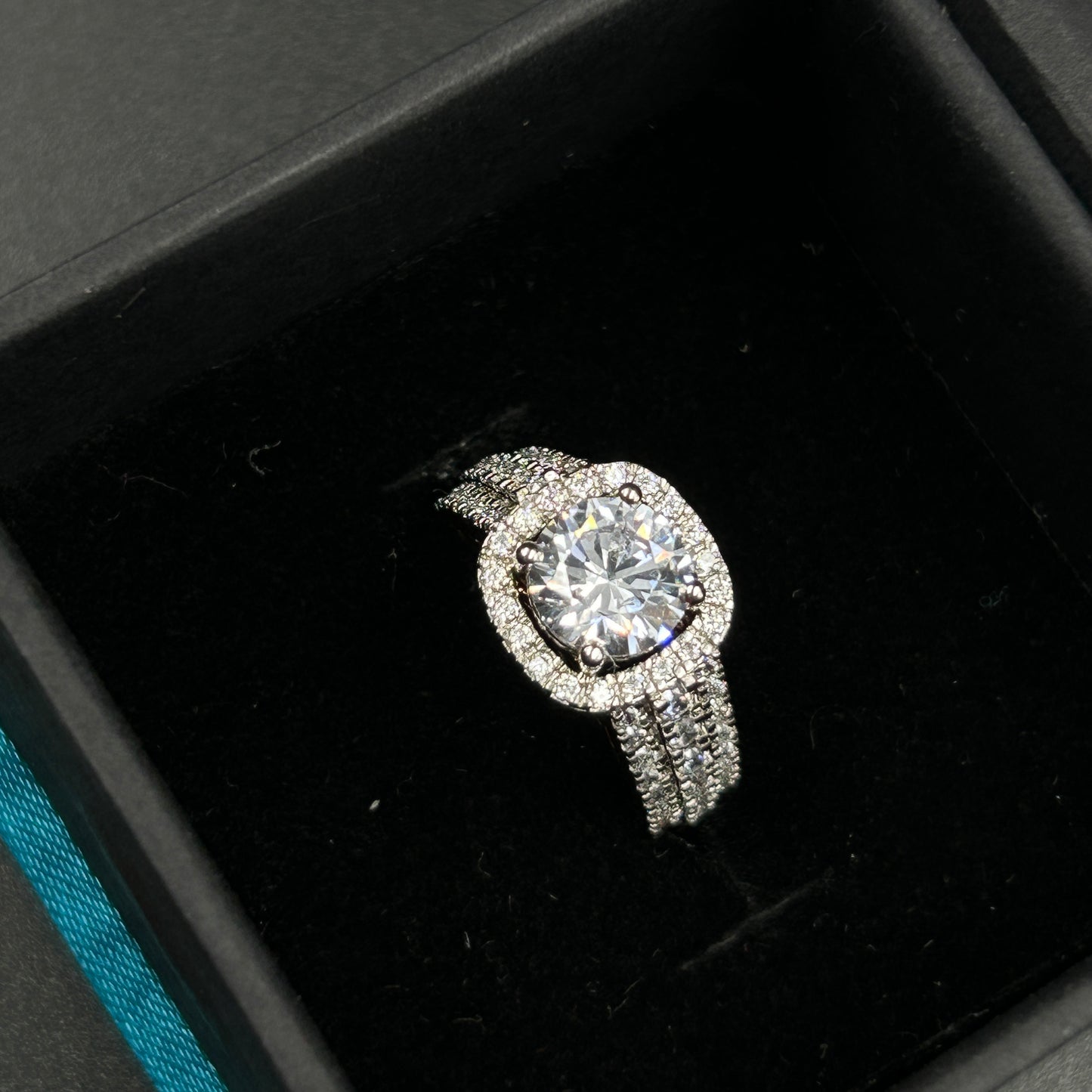 Beautiful Bridal Silver Ring