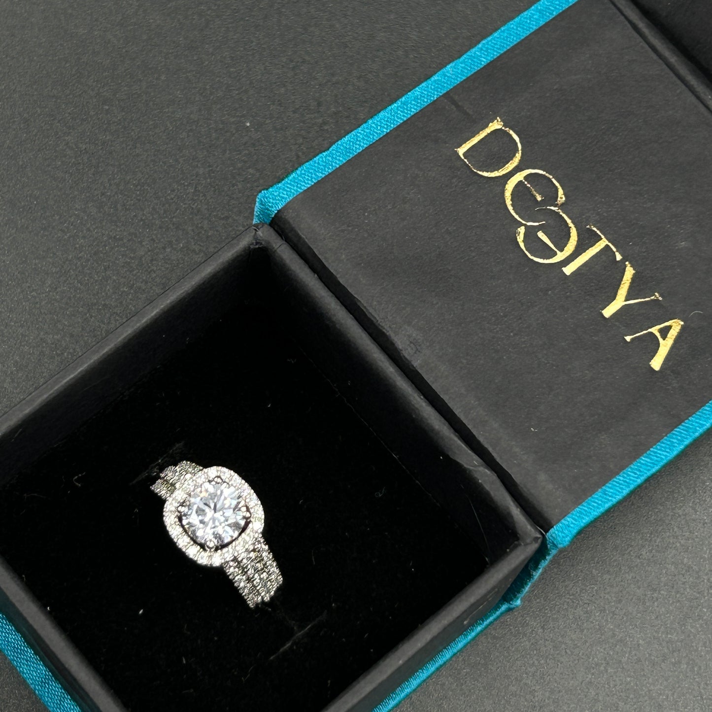 Beautiful Bridal Silver Ring