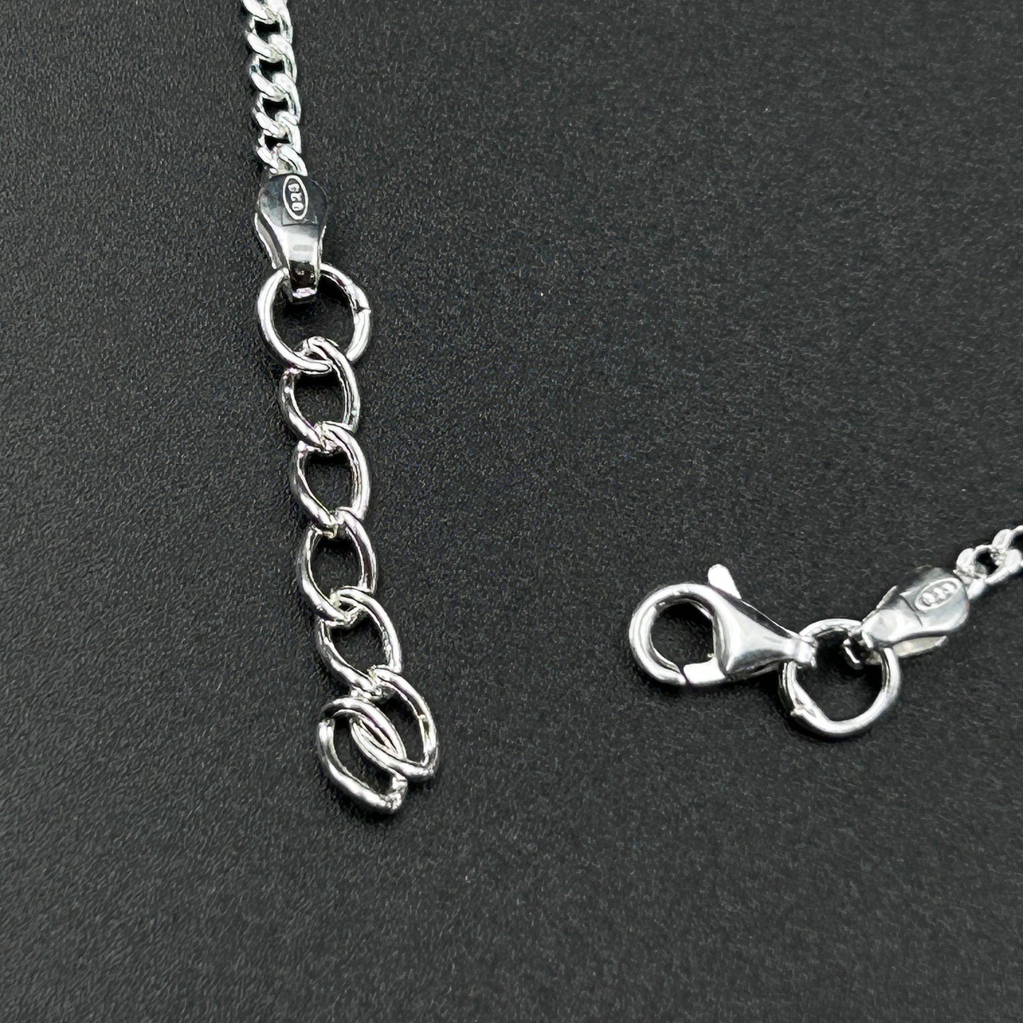 Silver Moustache BHAI Rakhi with Rudraksh