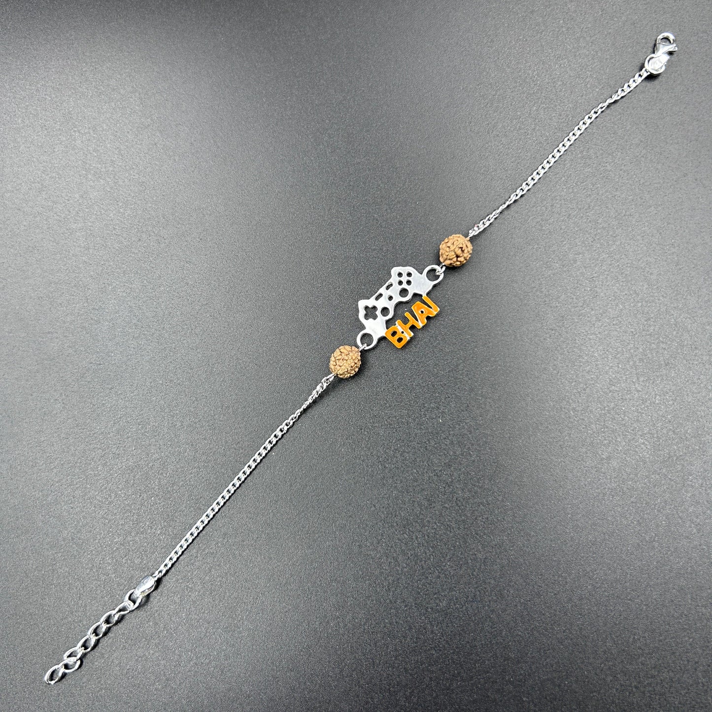 Silver Rakhi for GAMER BHAI