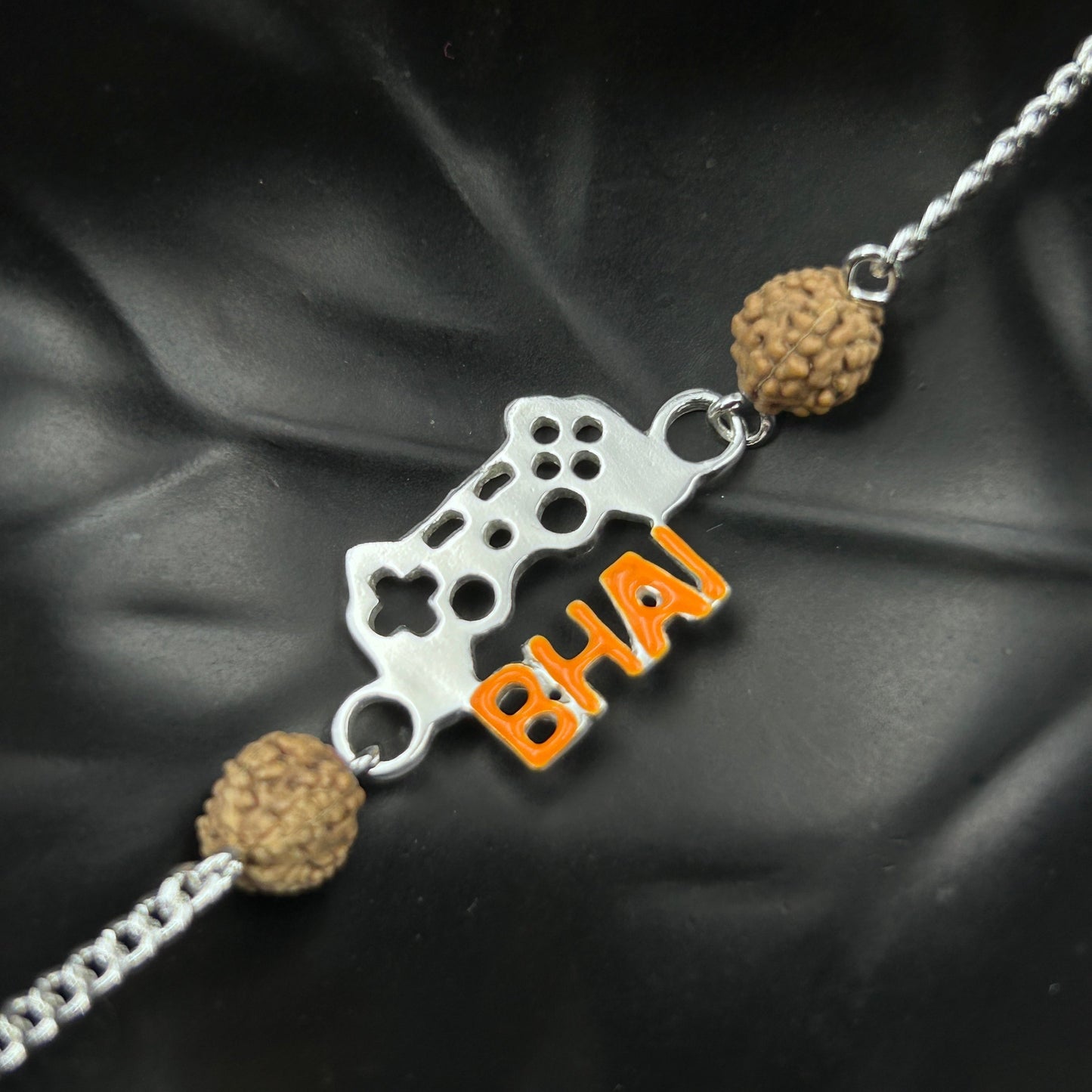 Silver Rakhi for GAMER BHAI