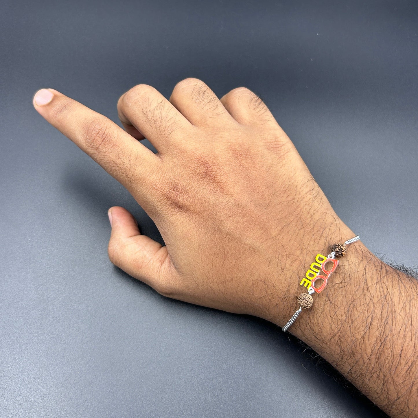 92.5 Silver Rakhi - DUDE Rakhi