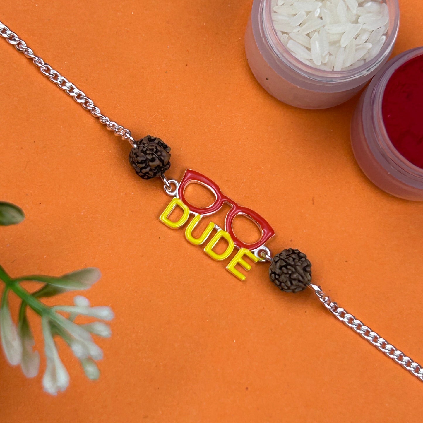 92.5 Silver Rakhi - DUDE Rakhi