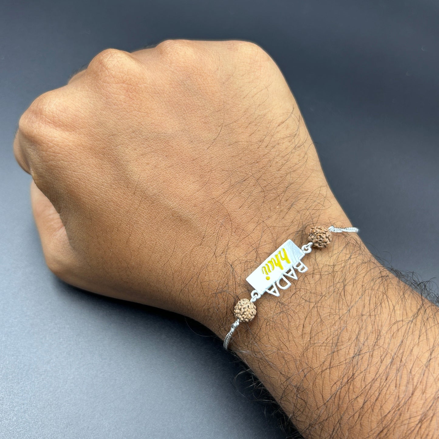 BADA BHAI Rakhi - Silver Rakhi