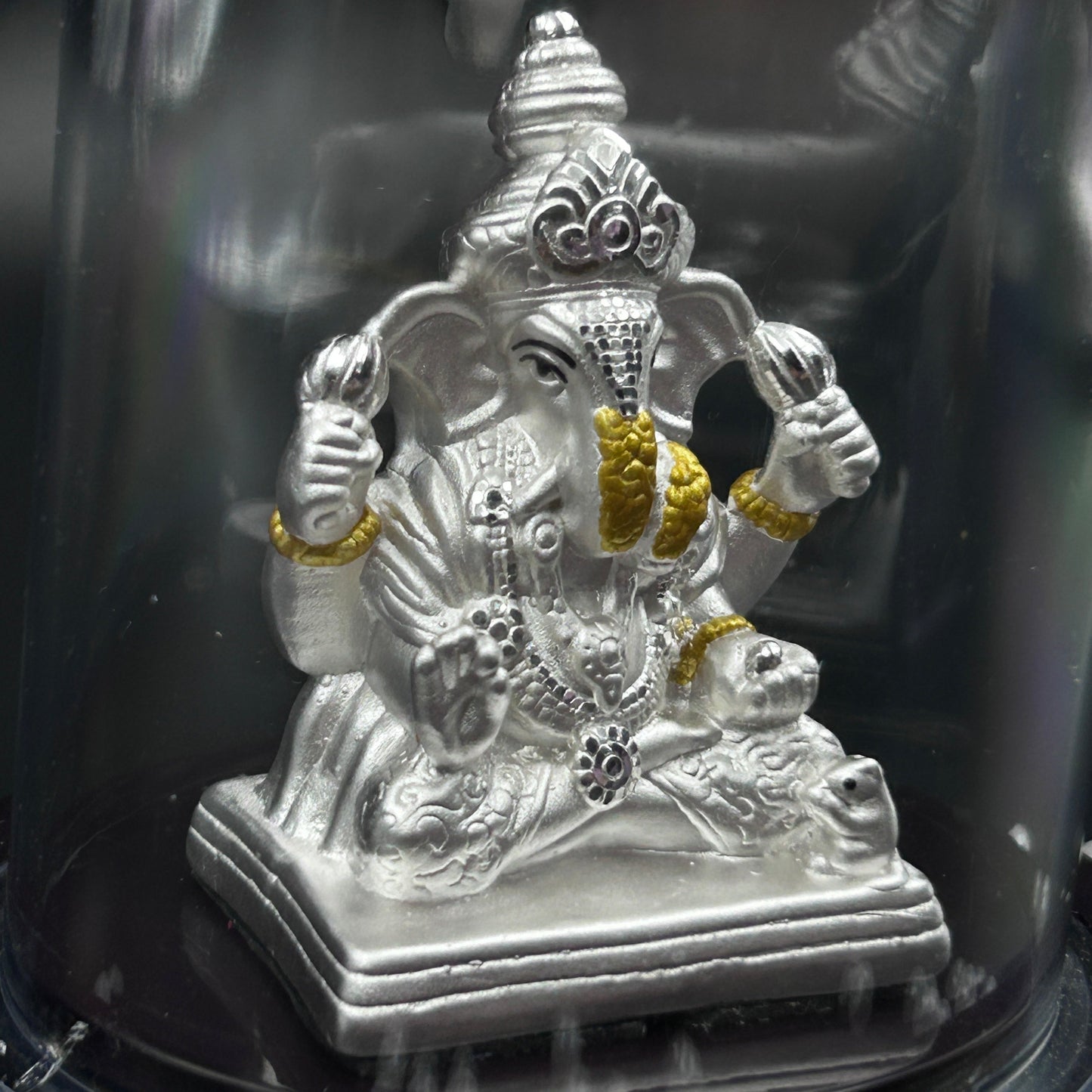 Ganpanti Bappa Pure 999 Silver Murti