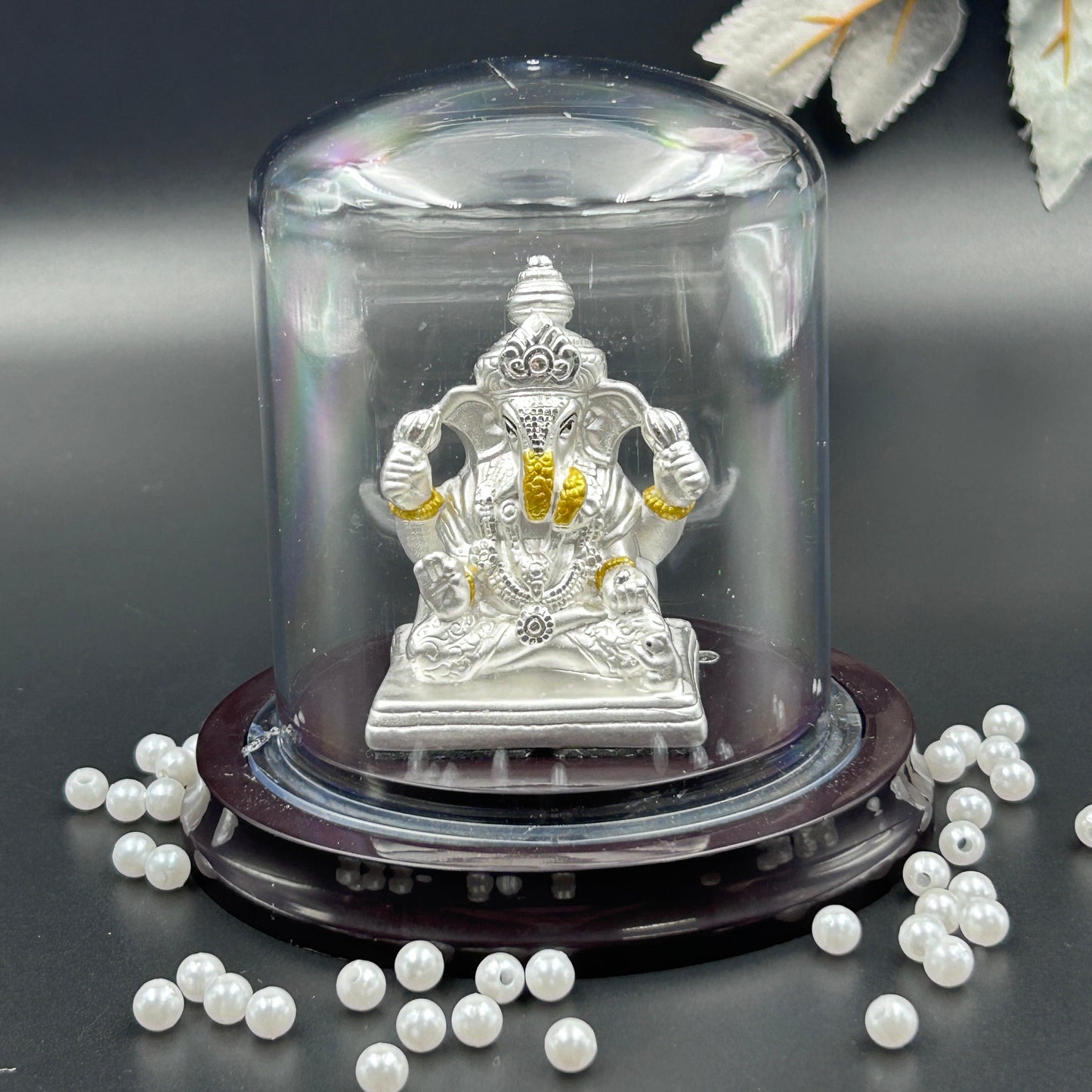 Ganpanti Bappa Pure 999 Silver Murti