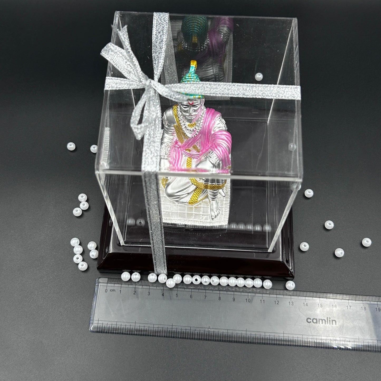 Shivaji Maharaj 999 Silver Murti