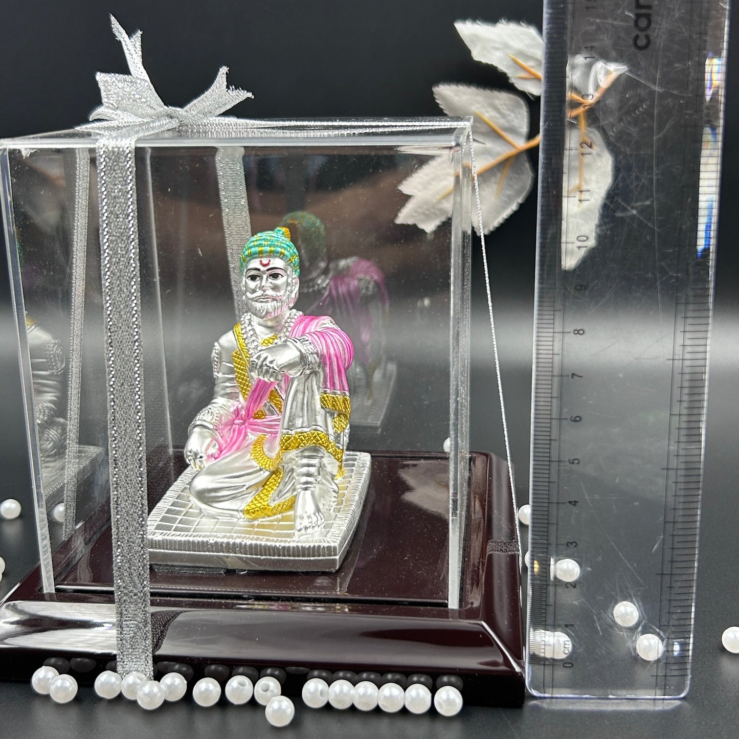 Shivaji Maharaj 999 Silver Murti