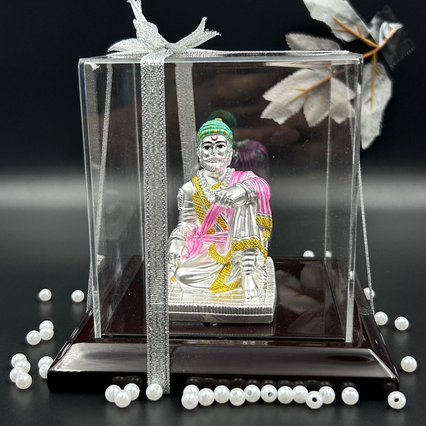 Shivaji Maharaj 999 Silver Murti