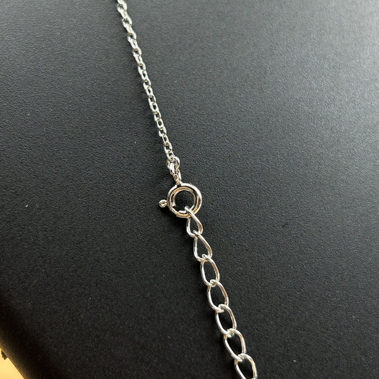 Solitaire Silver Mangalsutra