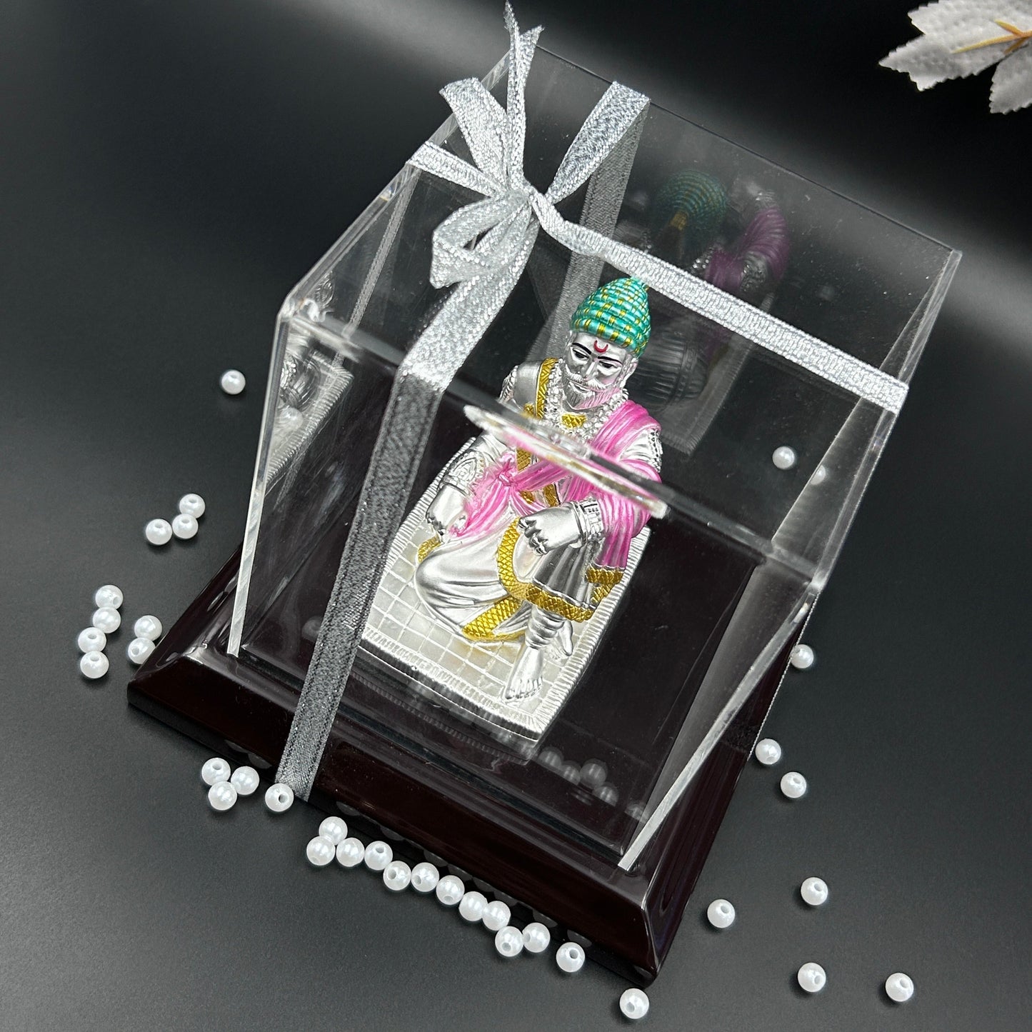 Shivaji Maharaj 999 Silver Murti