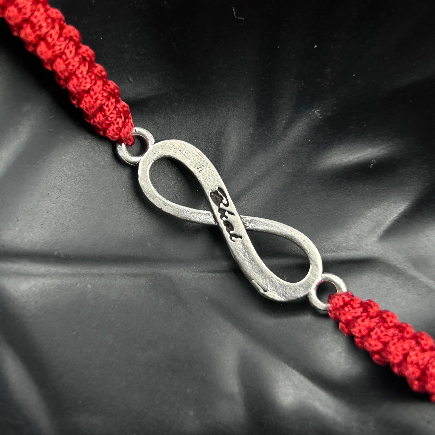 Pure Silver Infinity Thread Rakhi