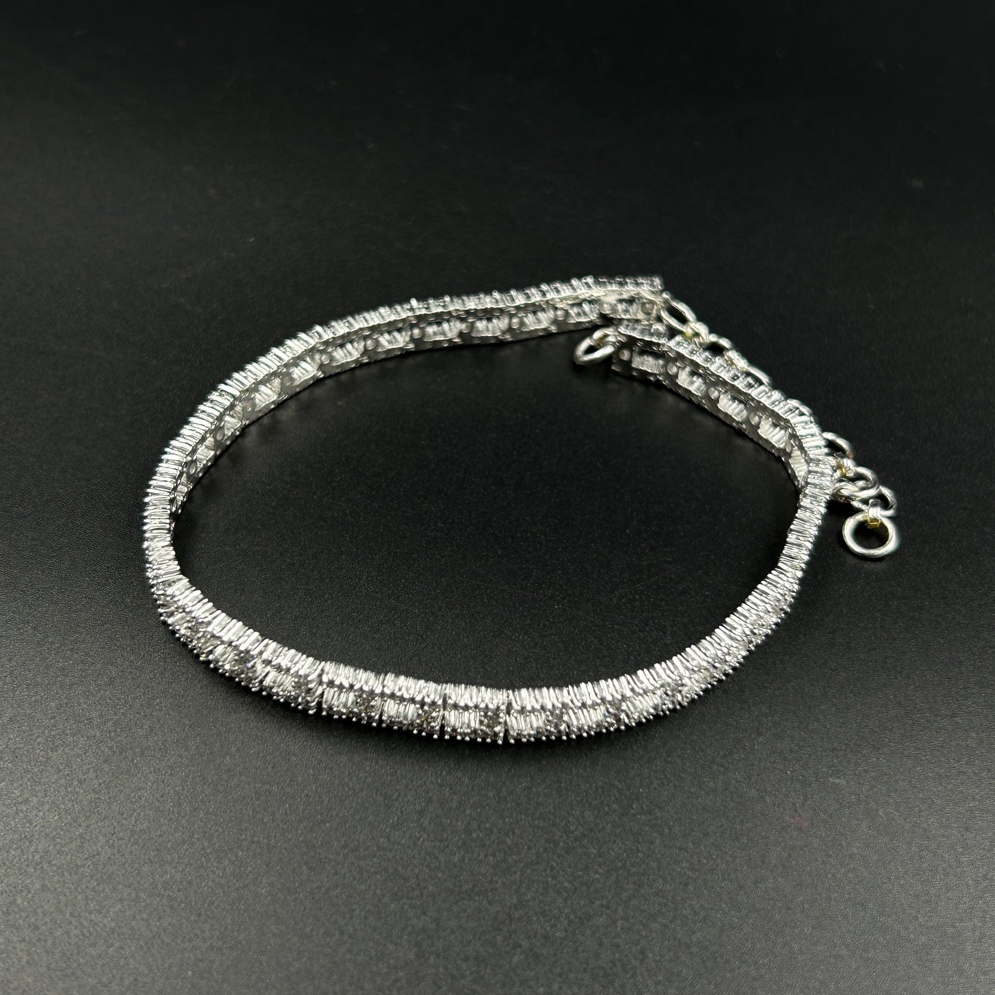 Silver Anklet - Silver Payal