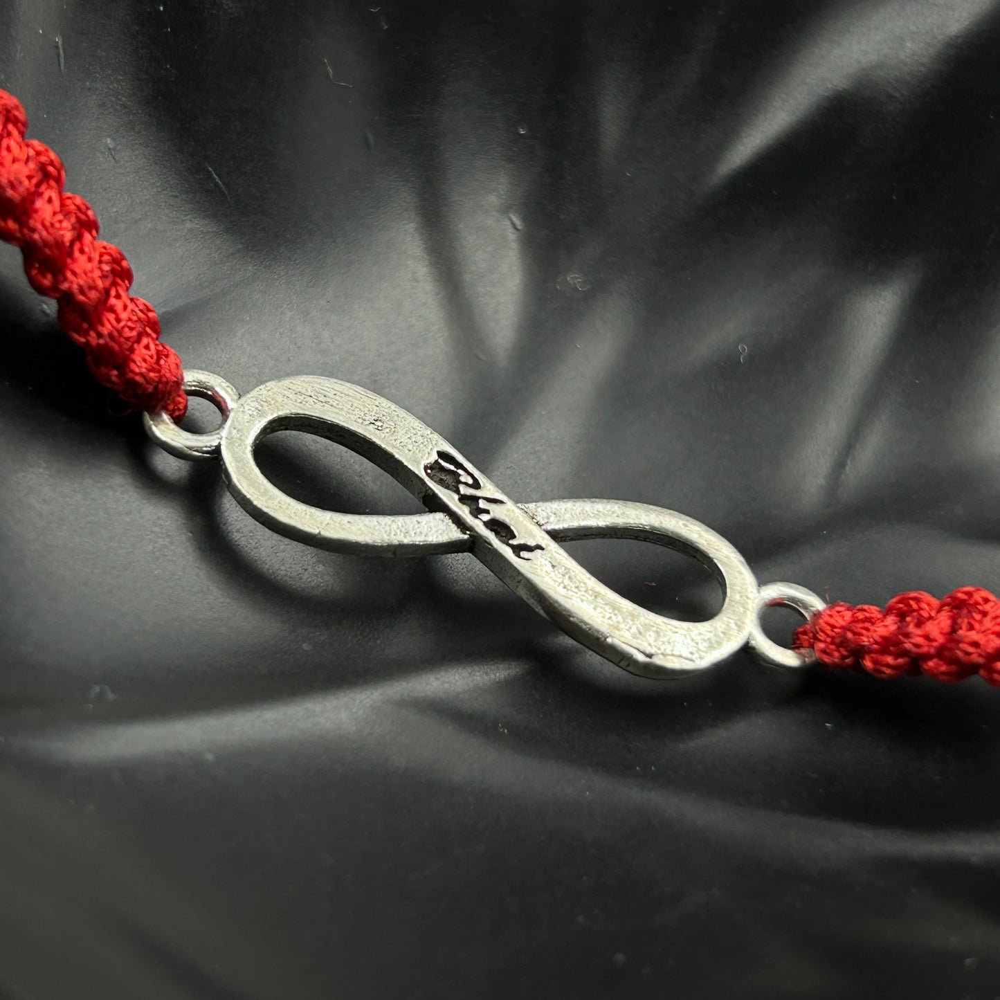 Pure Silver Infinity Thread Rakhi