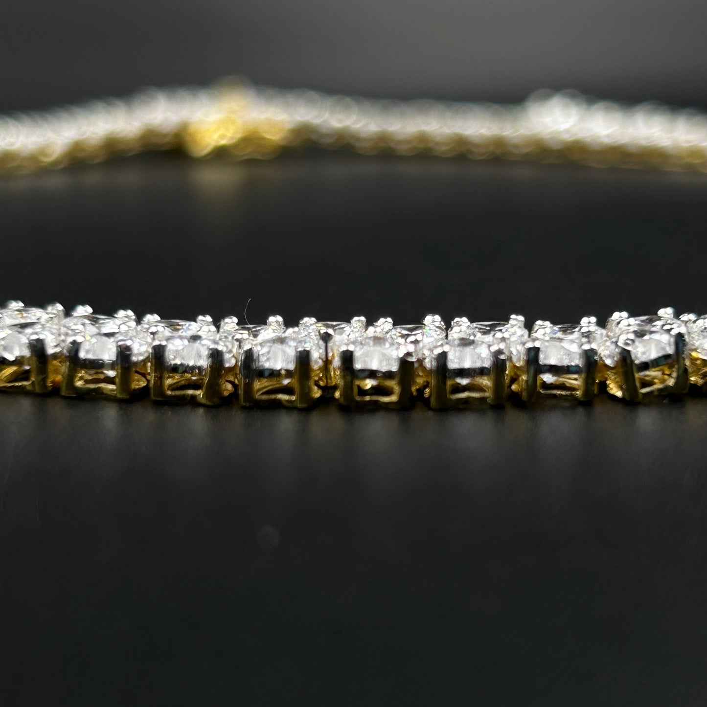 Diamond Heart Necklace - Pure  Silver