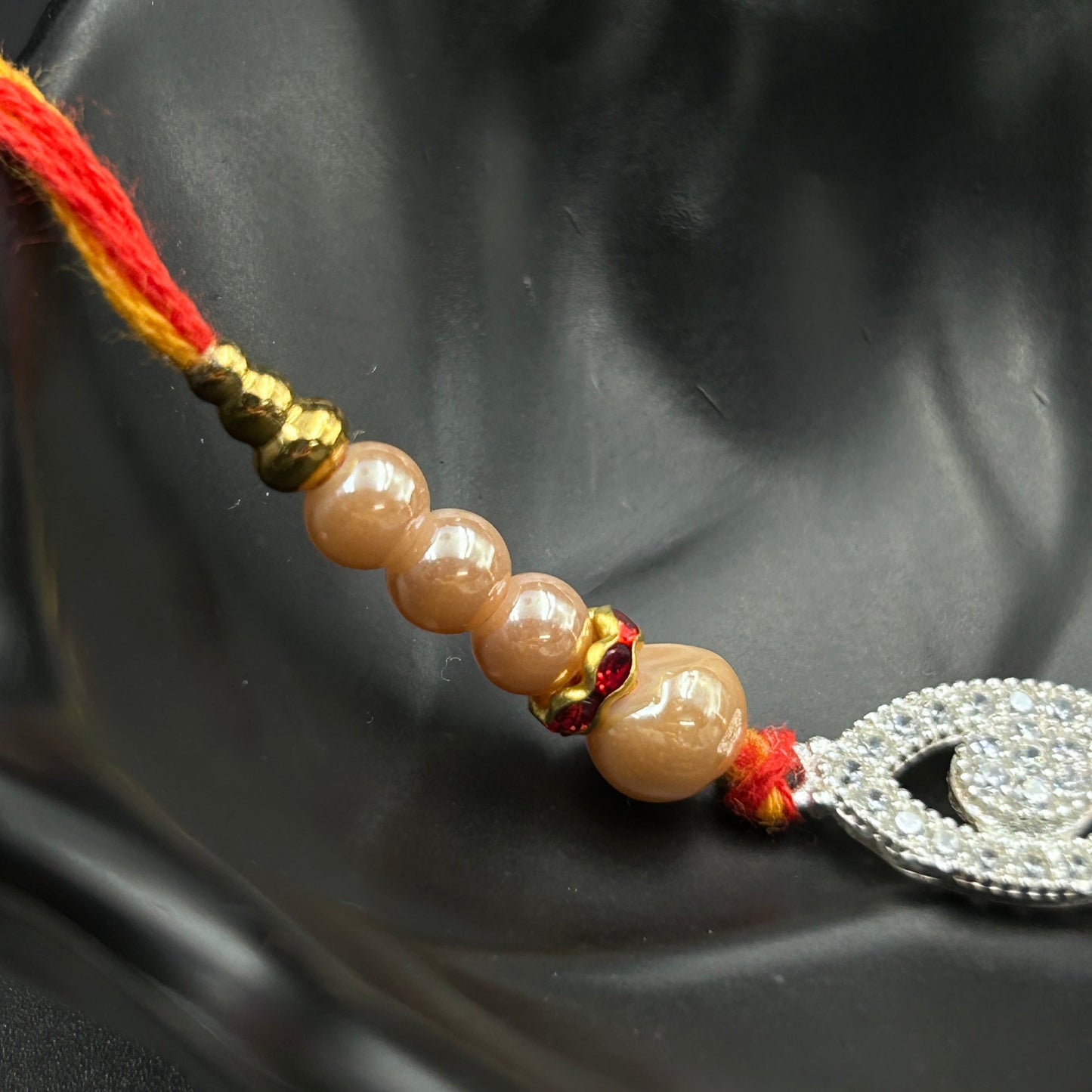 Evil Eye Silver Rakhi - Thread Rakhi