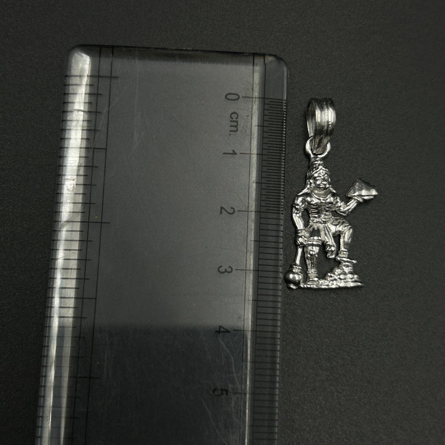 Silver Hanuman Pendant - Sterling Silver