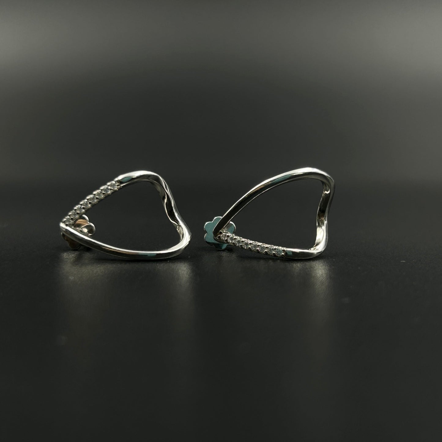 Women's Pure Silver Minimal Earring