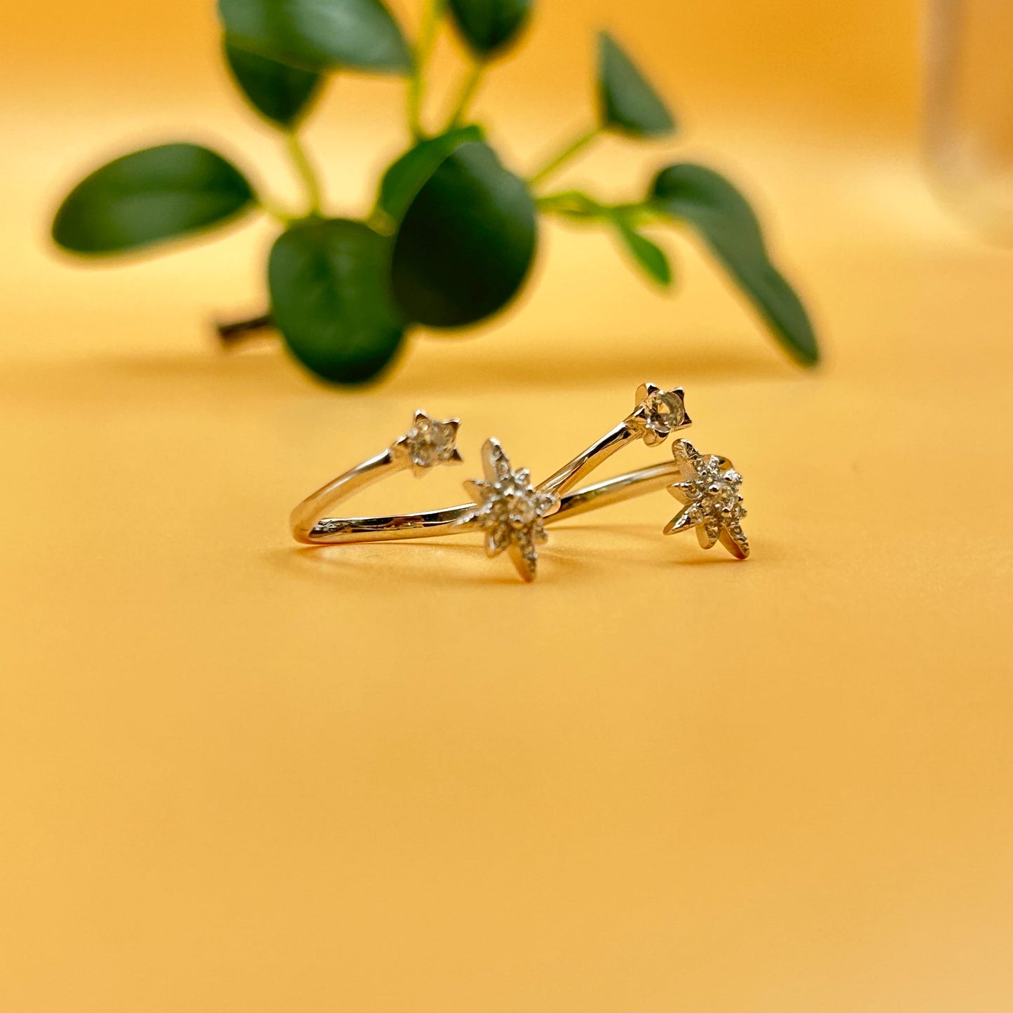 Silver Star Toe Ring - Women's Toe Ring