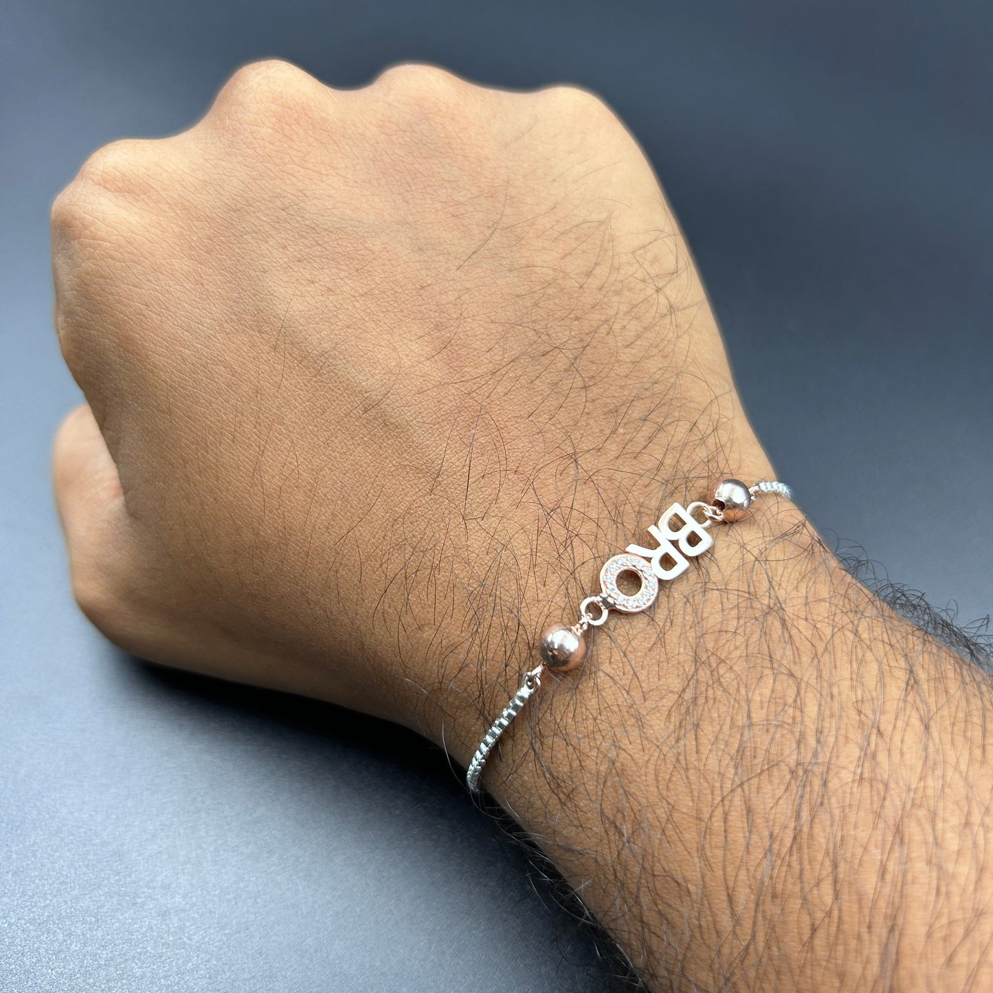 Rose Gold Rakhi - BRO rakhi