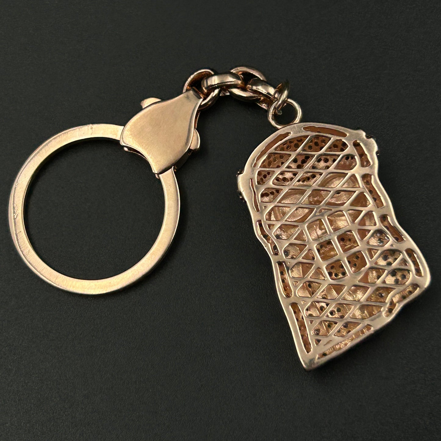 Silver JESUS Keychain - Pure Silver