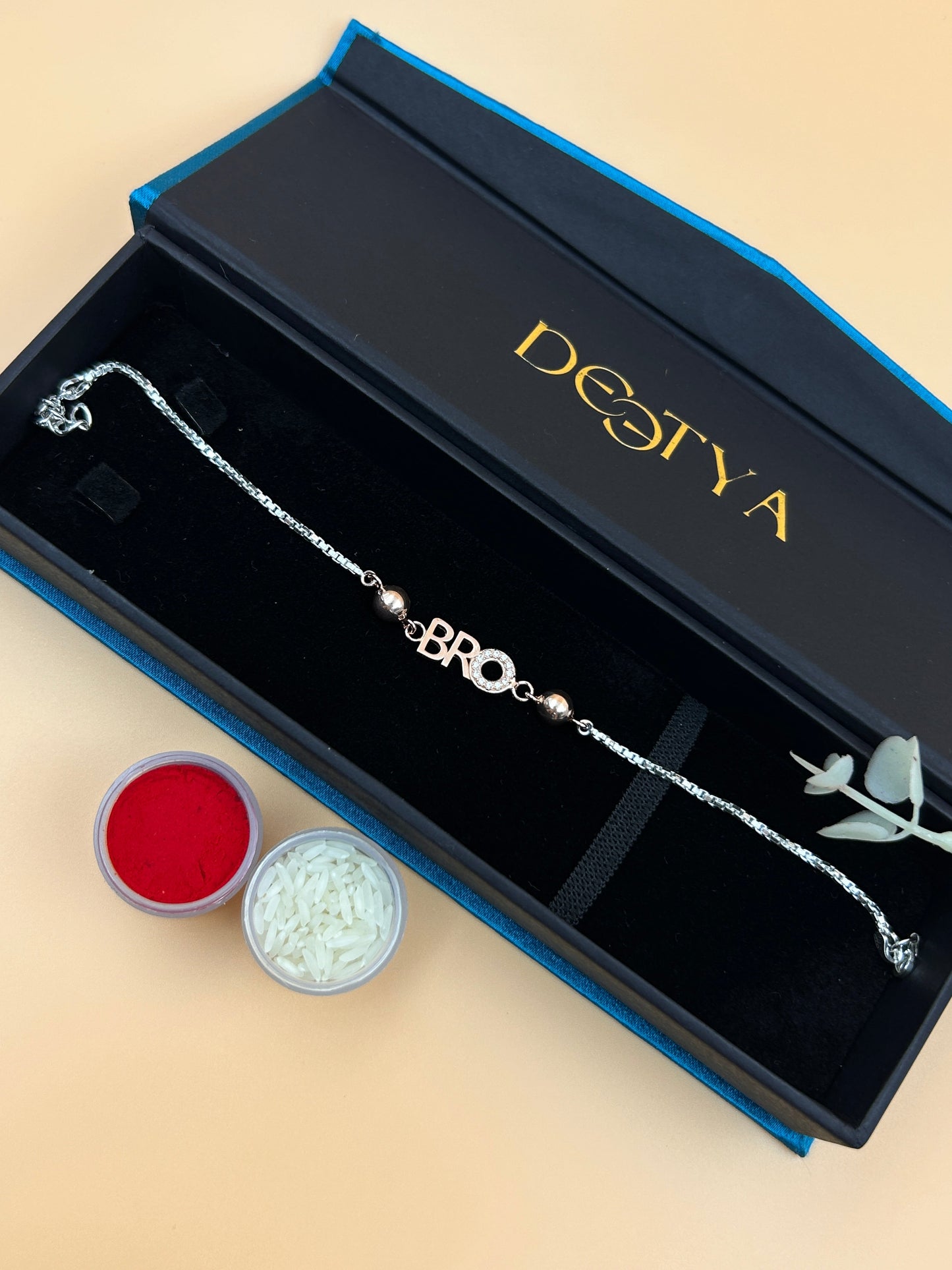 Rose Gold Rakhi - BRO rakhi