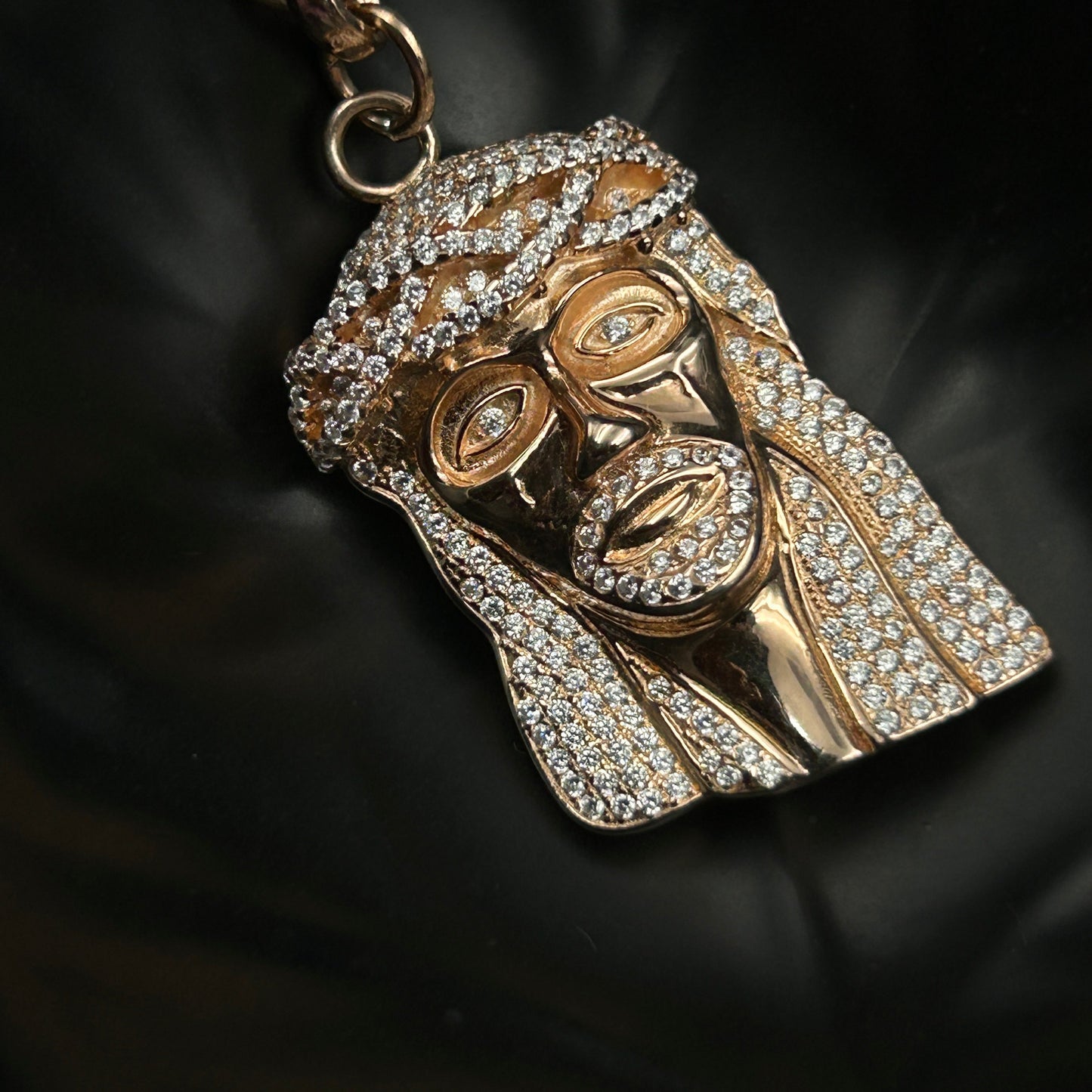 Silver JESUS Keychain - Pure Silver