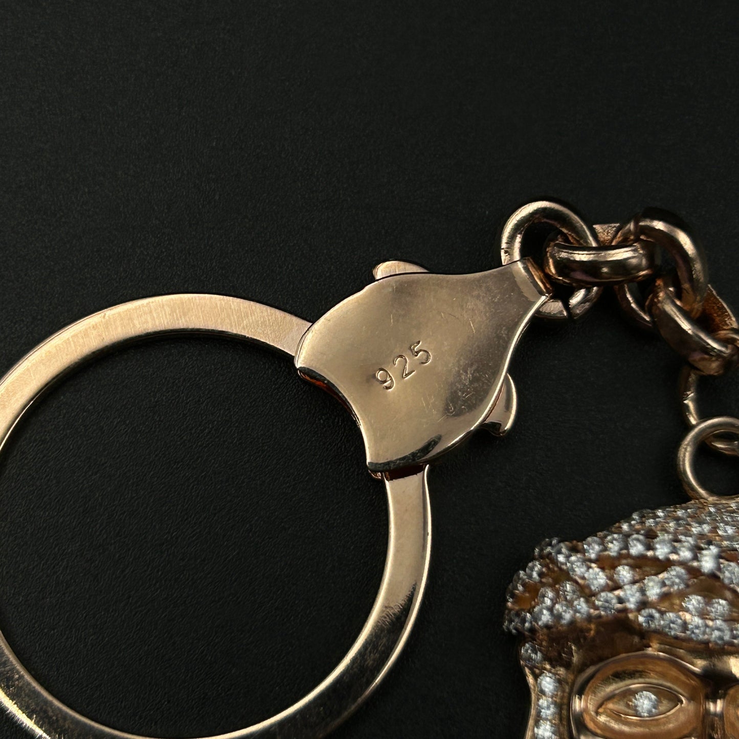 Silver JESUS Keychain - Pure Silver