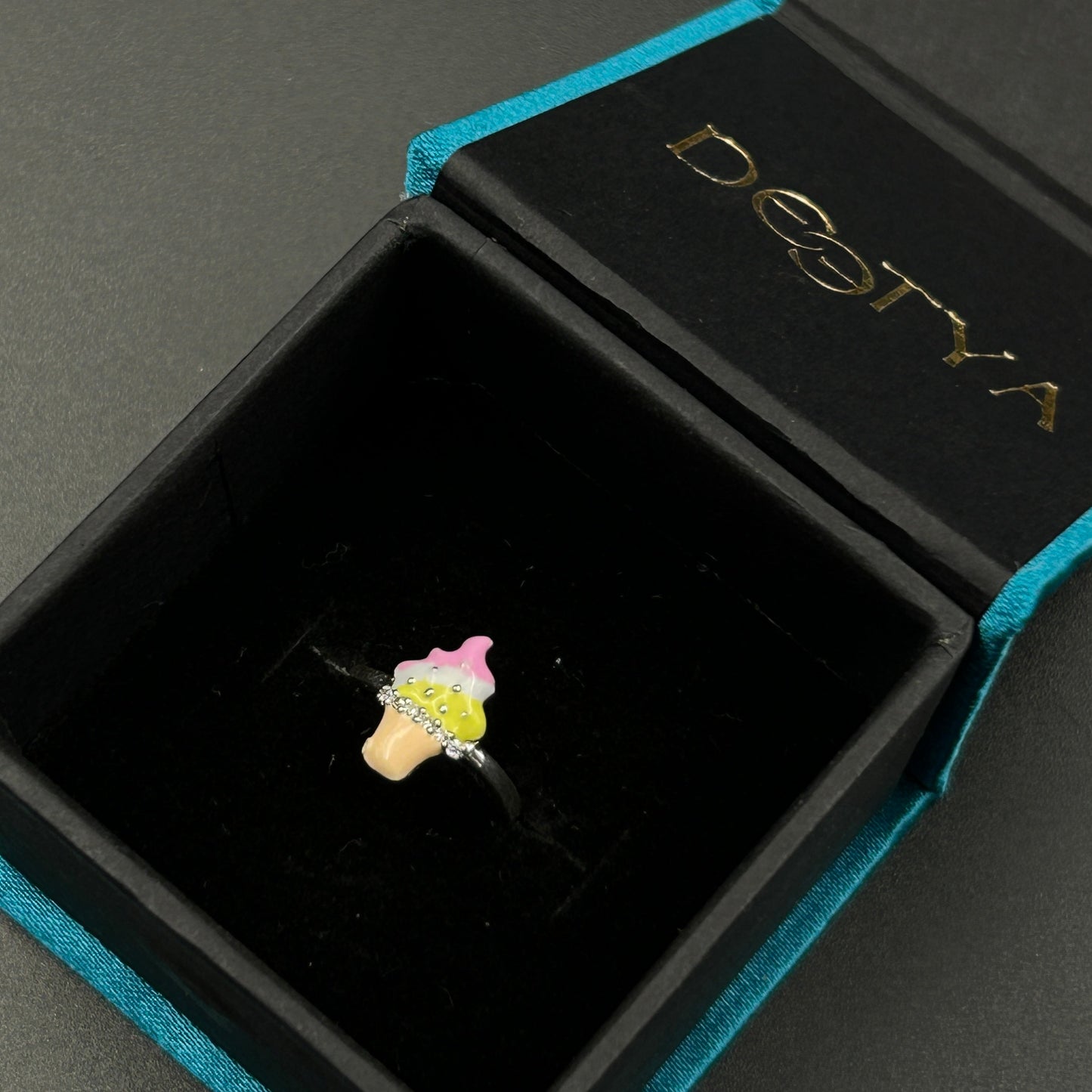 Silver Ring - Ice-cream Ring (Adjustable)