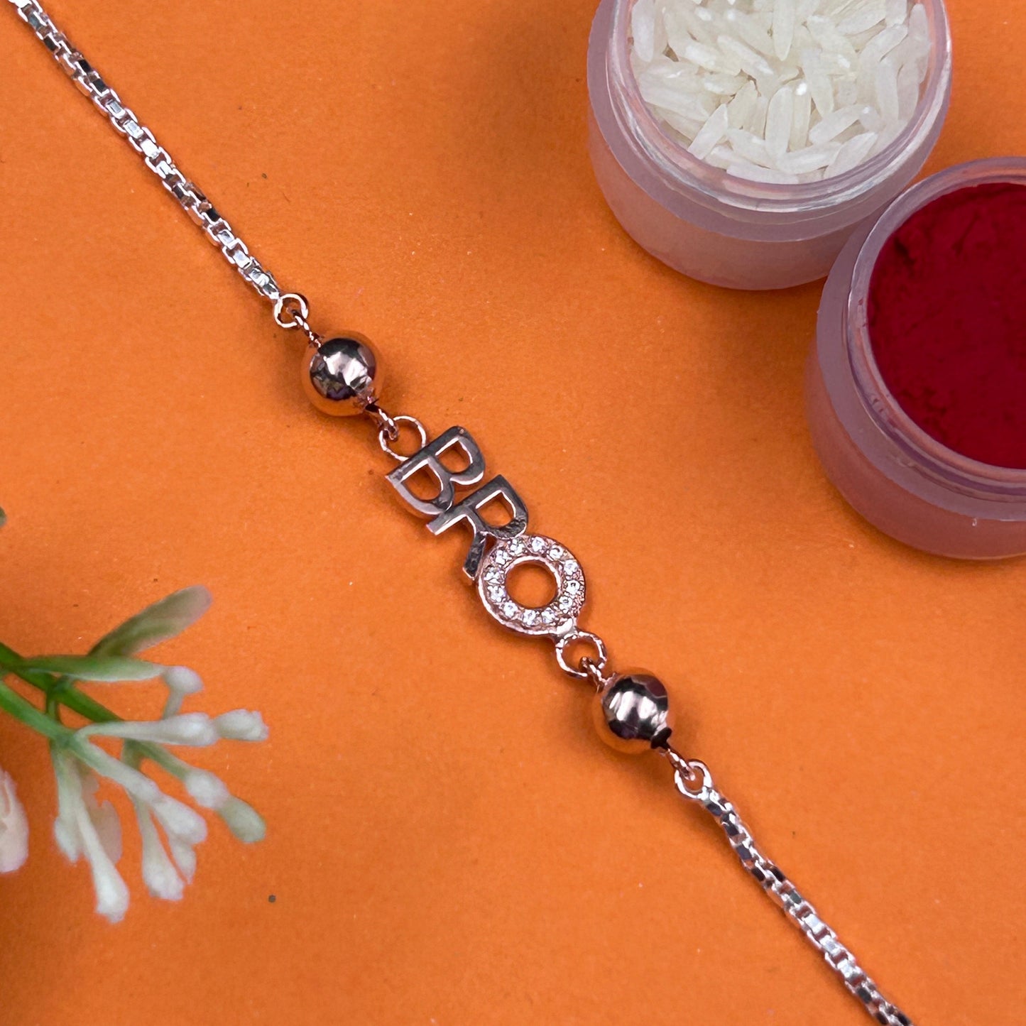 Rose Gold Rakhi - BRO rakhi