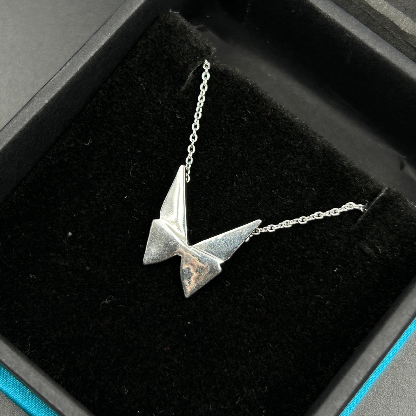 Silver Butterfly Pendant - Minimal Pendant