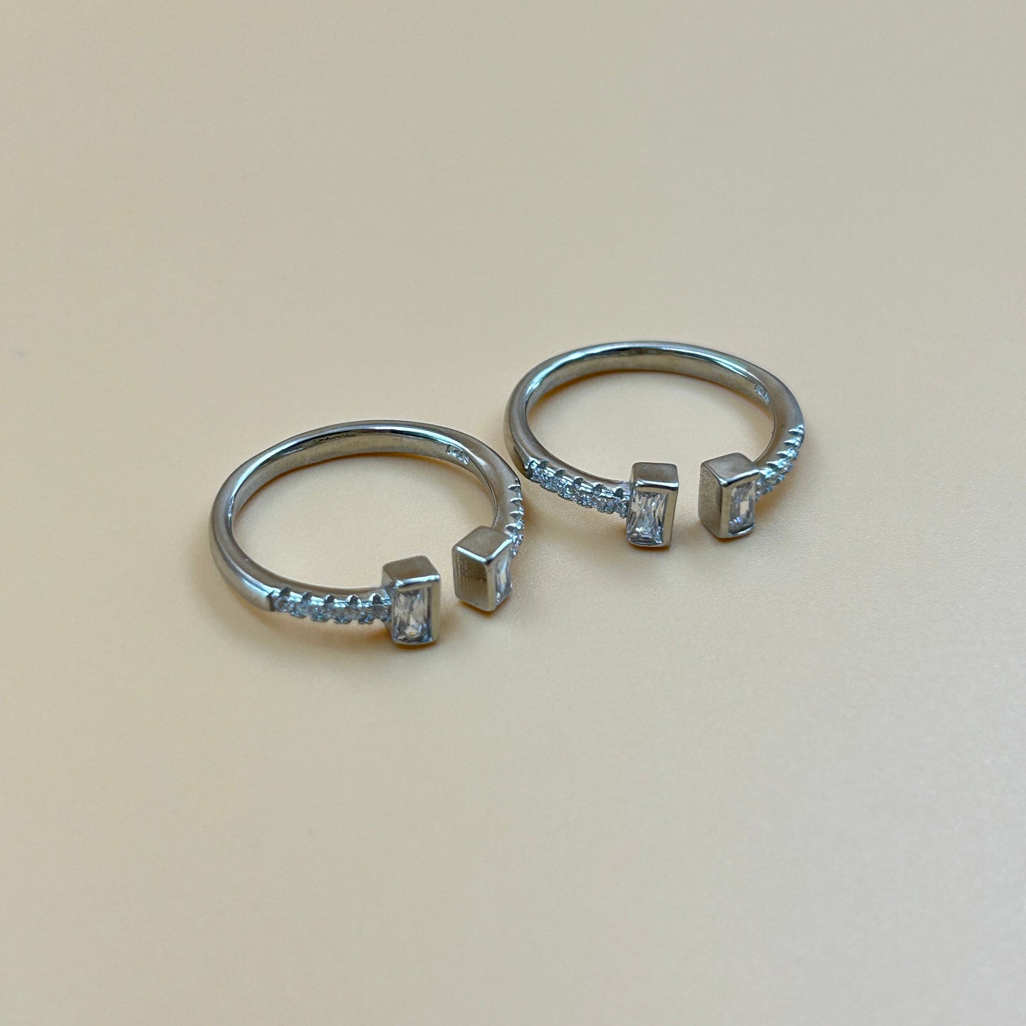 Silver Toe Ring - Adjustable Toe Rings