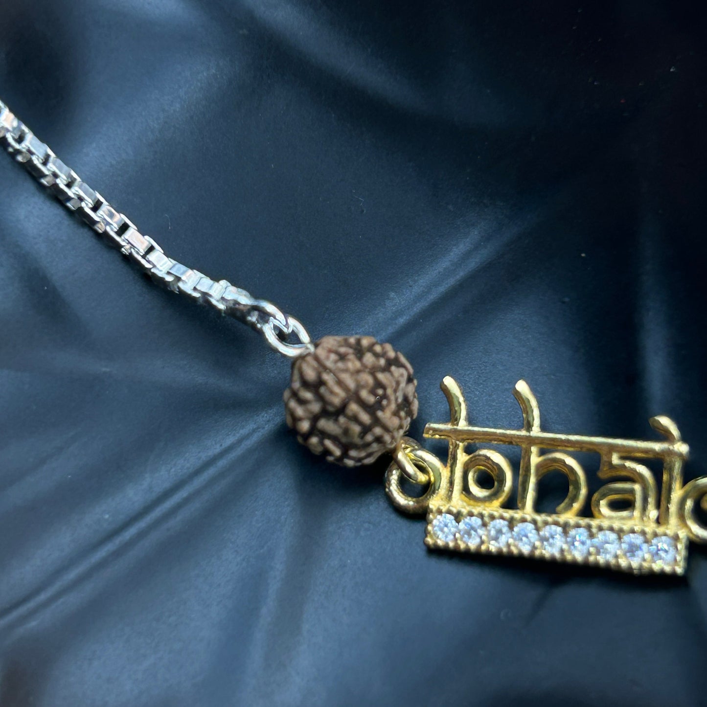 Yellow Gold Rakhi - BHAI rakhi