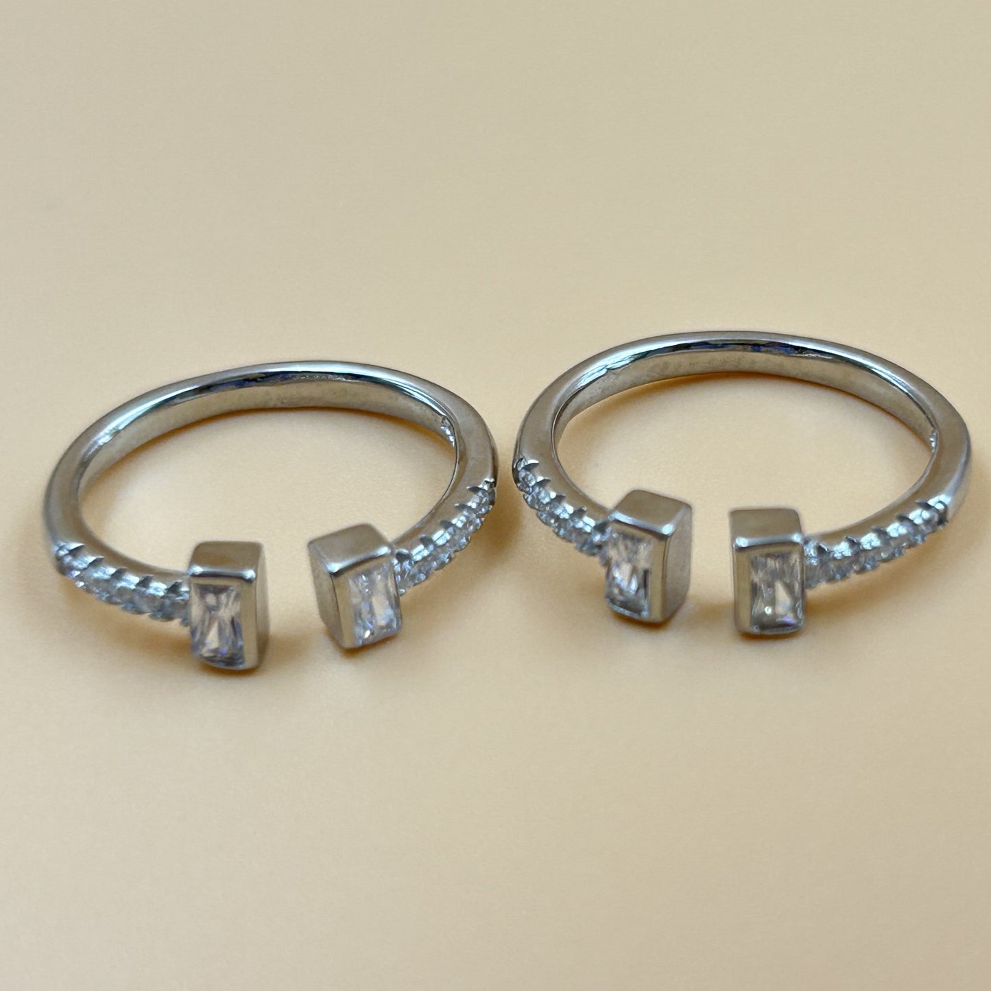 Silver Toe Ring - Adjustable Toe Rings