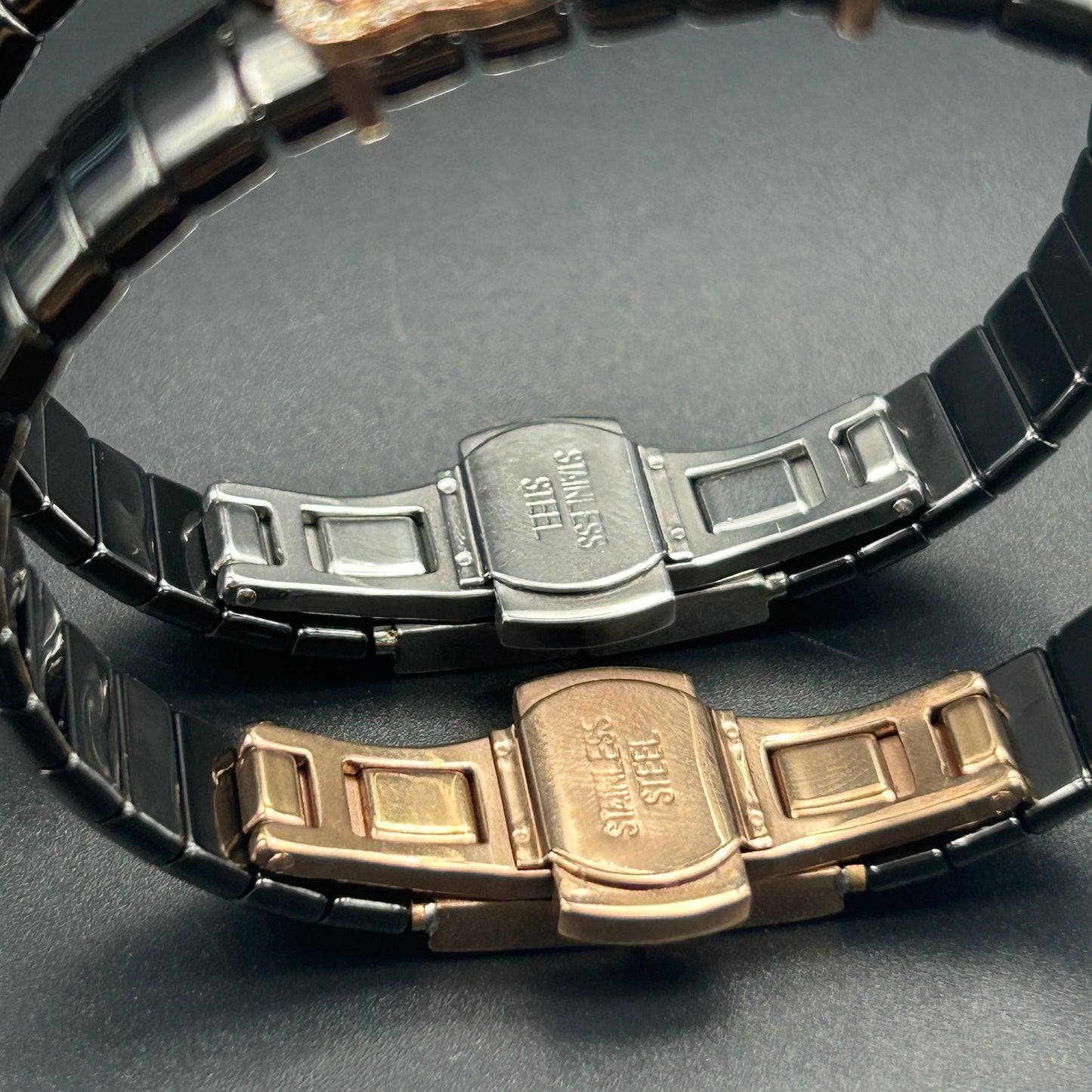 Women's Pure Silver Bracelet - Black Belt