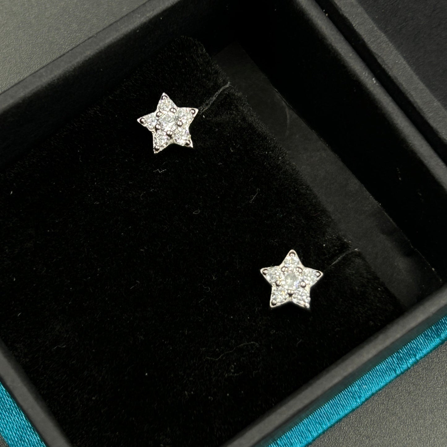 Sterling Silver STAR Stud Earrings