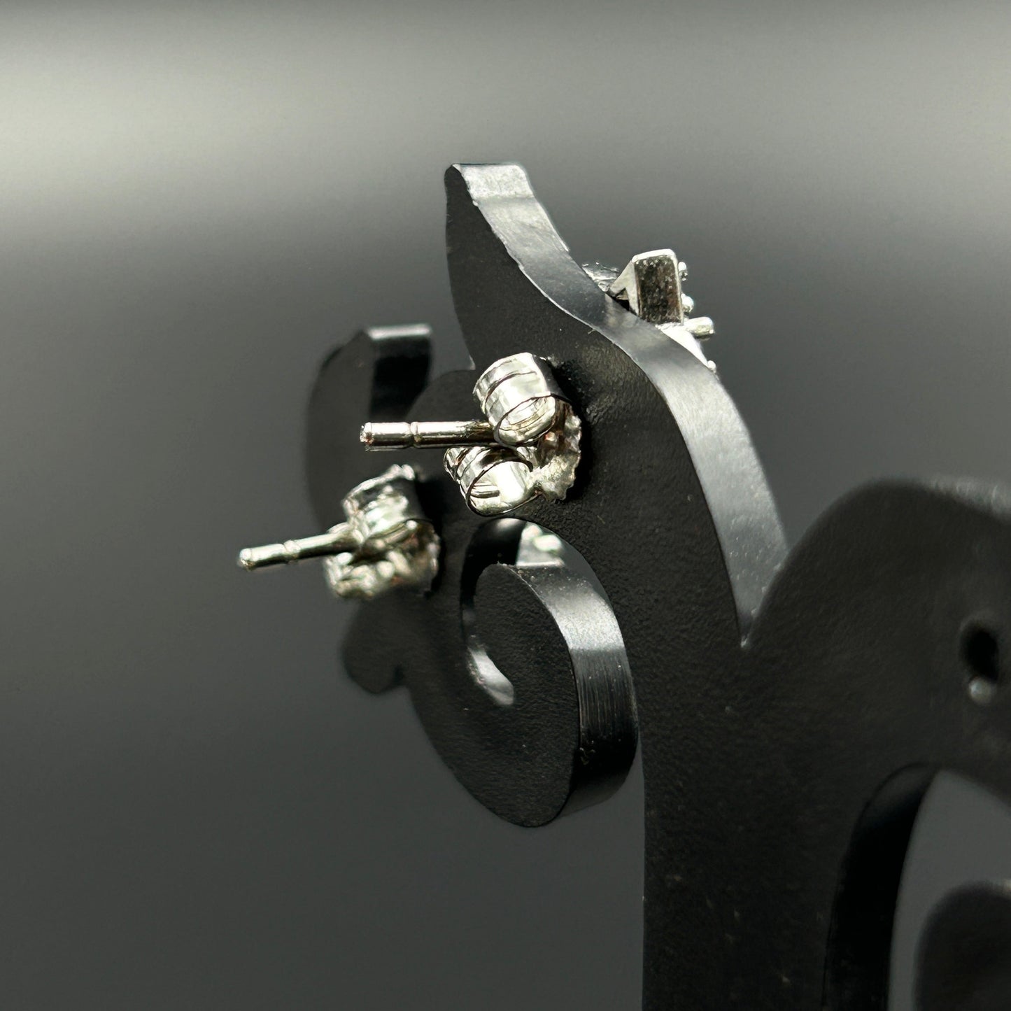 Sterling Silver STAR Stud Earrings