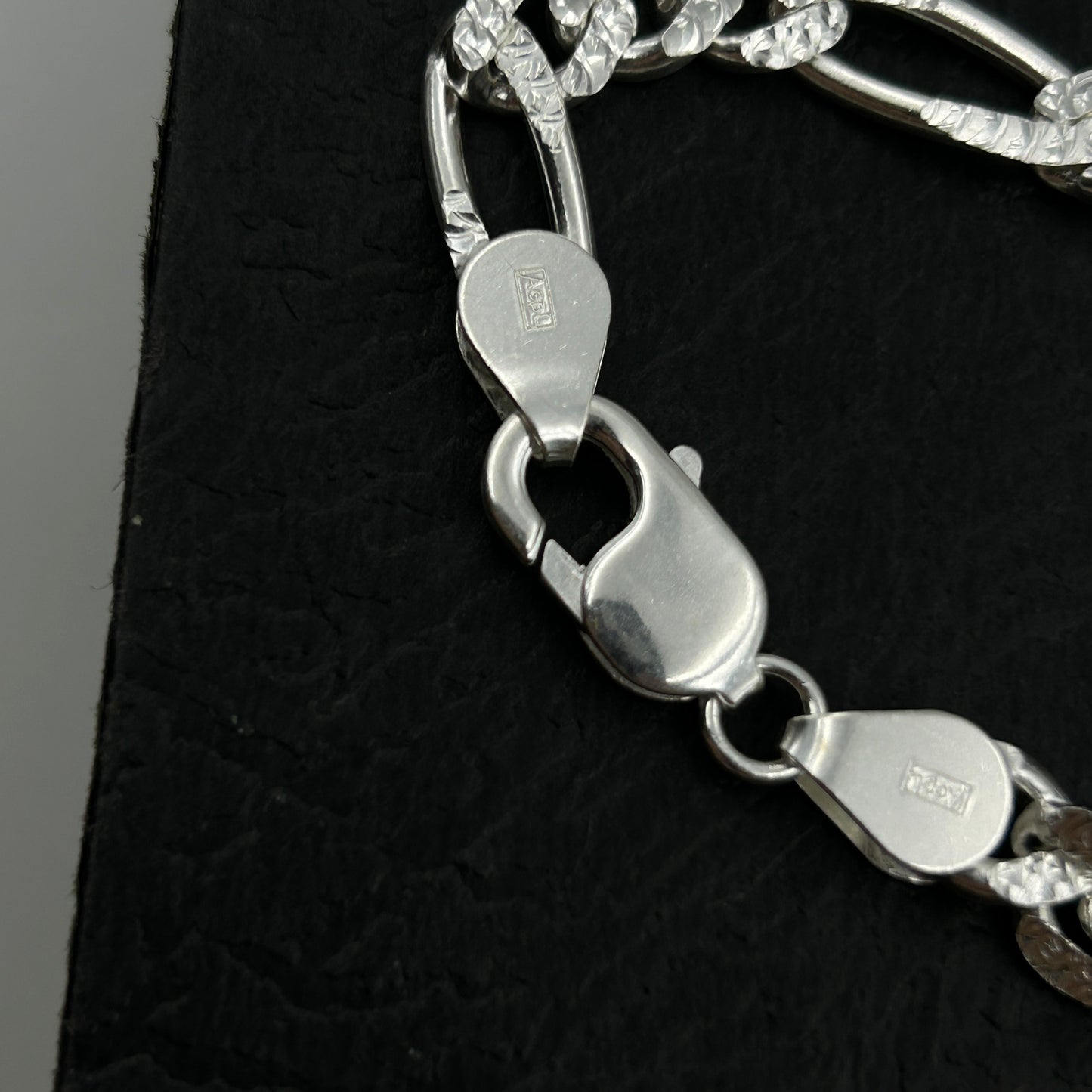 Men's Tennis Bracelet - Silver Bracelet