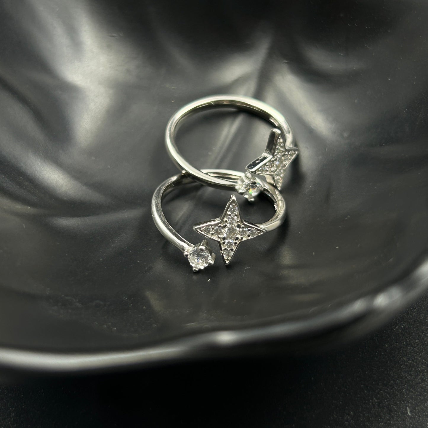 Silver Star Toe Ring