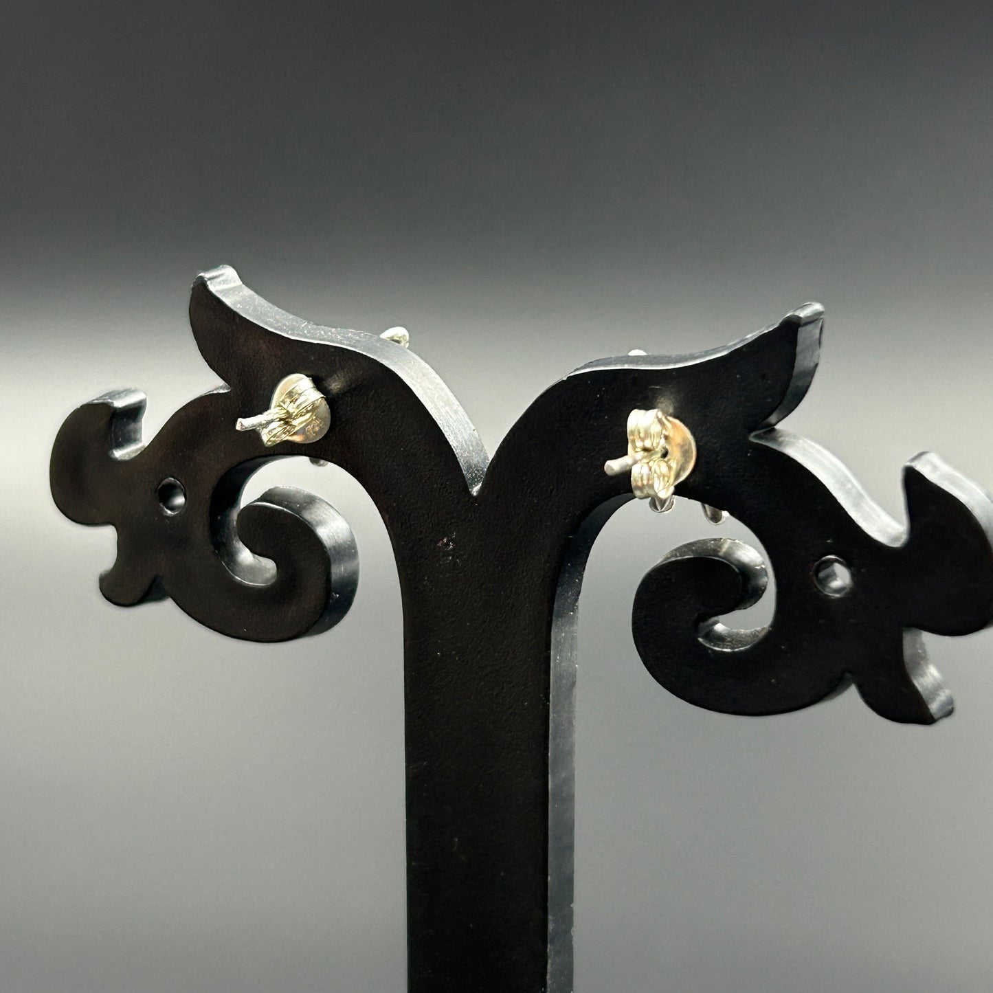 Butterfly Earrings - Silver Stud Earrings