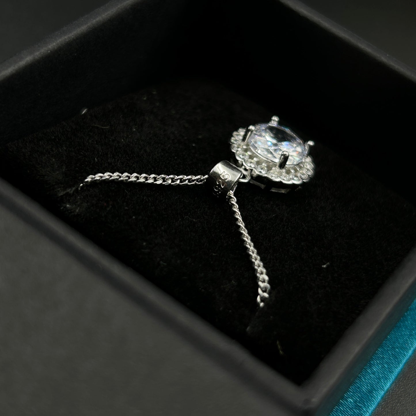 Silver Solitaire Pendant - Minimal Pendant (3)