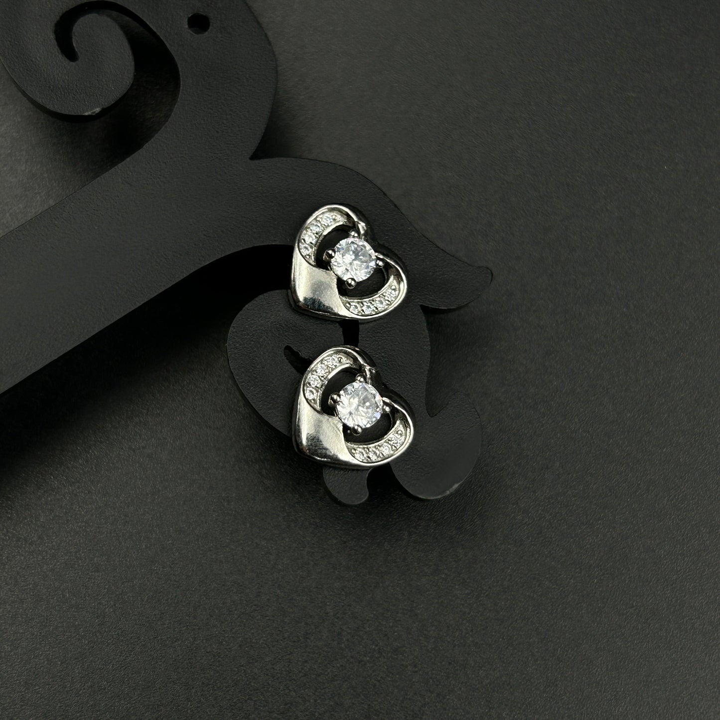 HEART Earrings for Women - Pure Silver