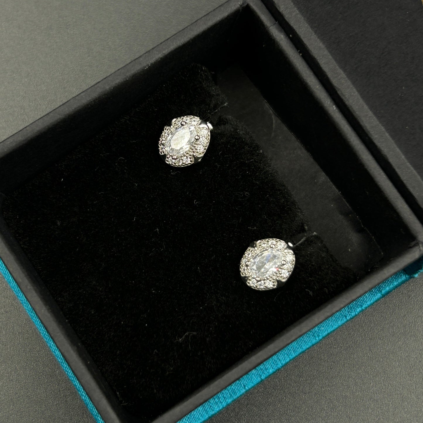 Minimal Silver Stud Earrings