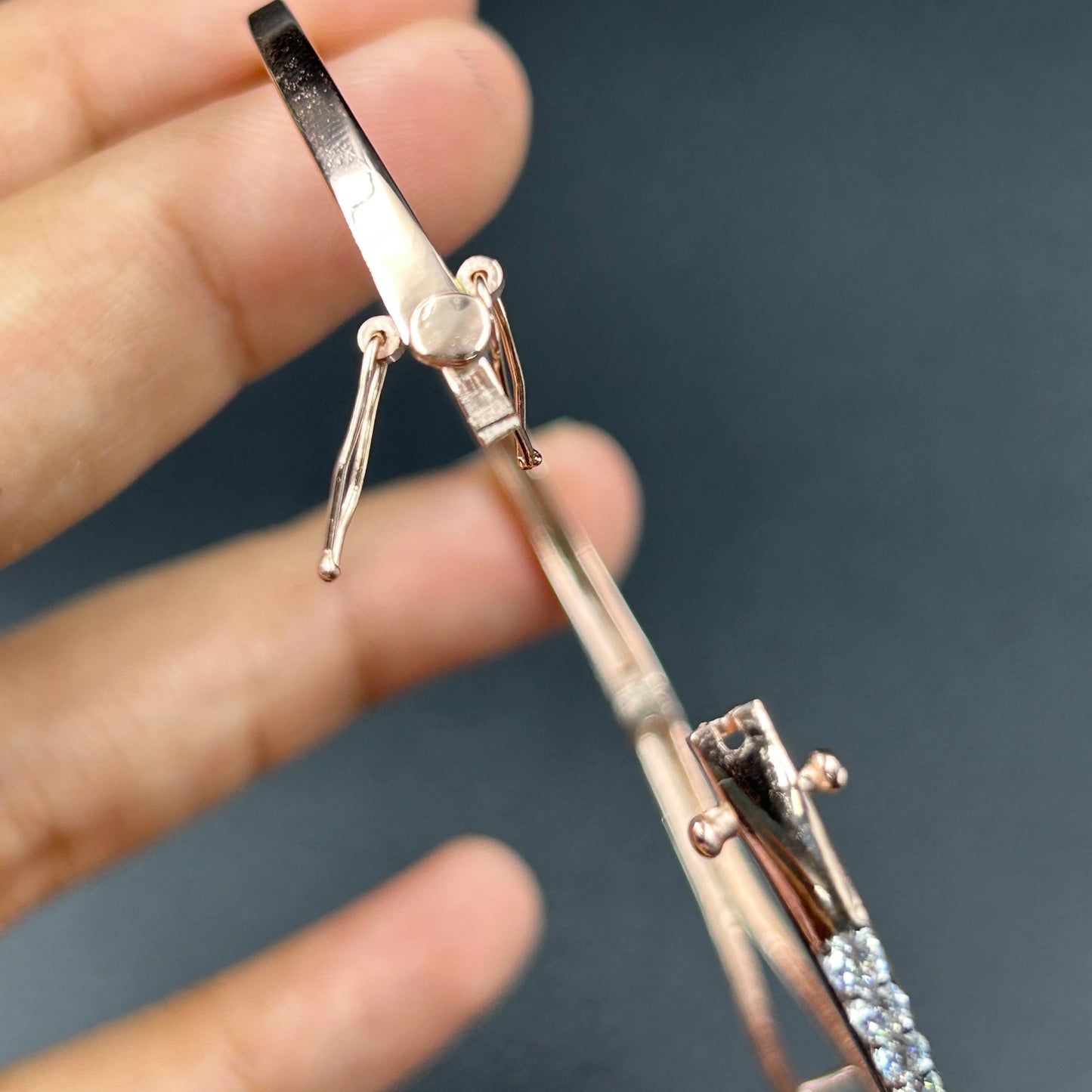 Square Diamond Bracelet For Women's