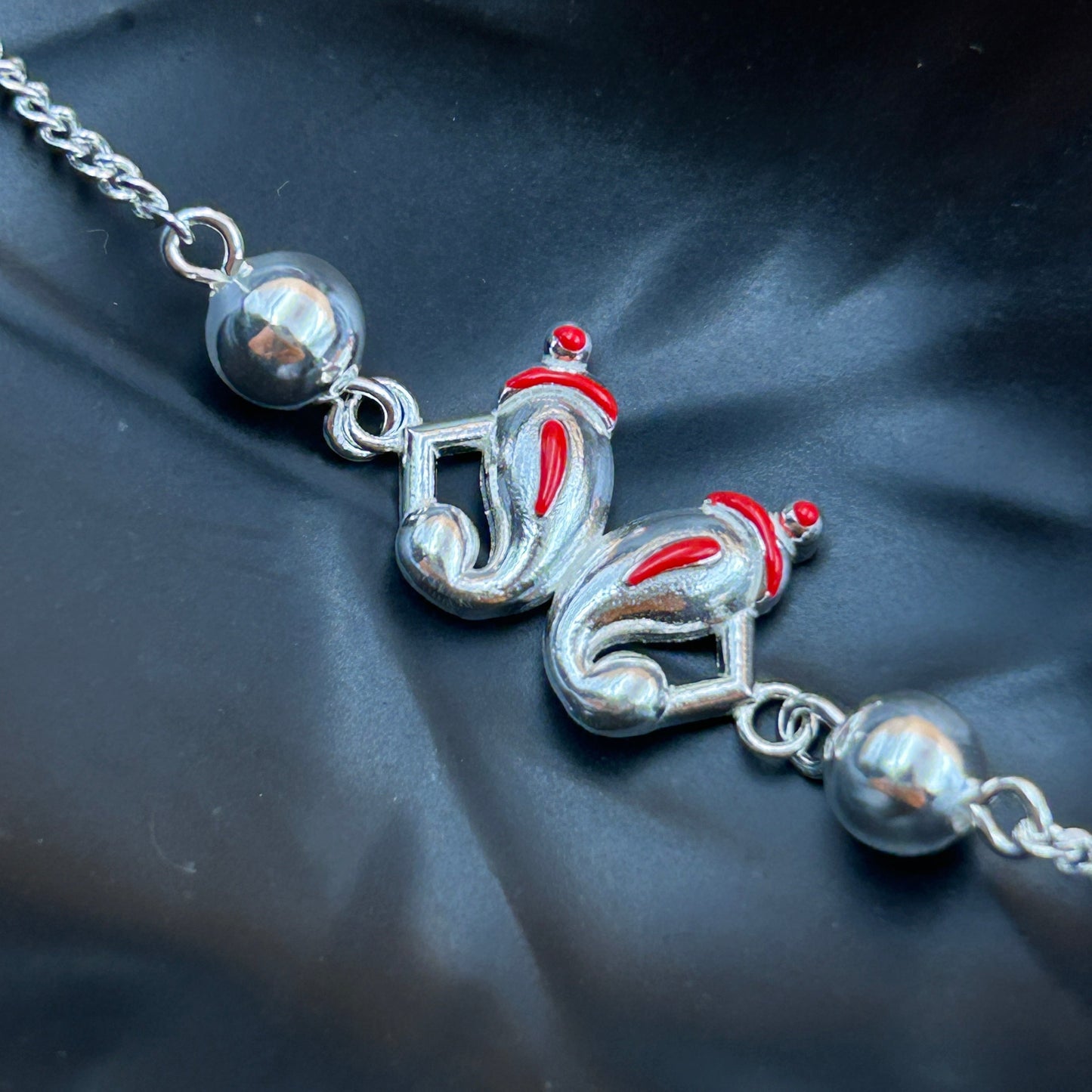 Silver Ganesh Rakhi without Rudraksha