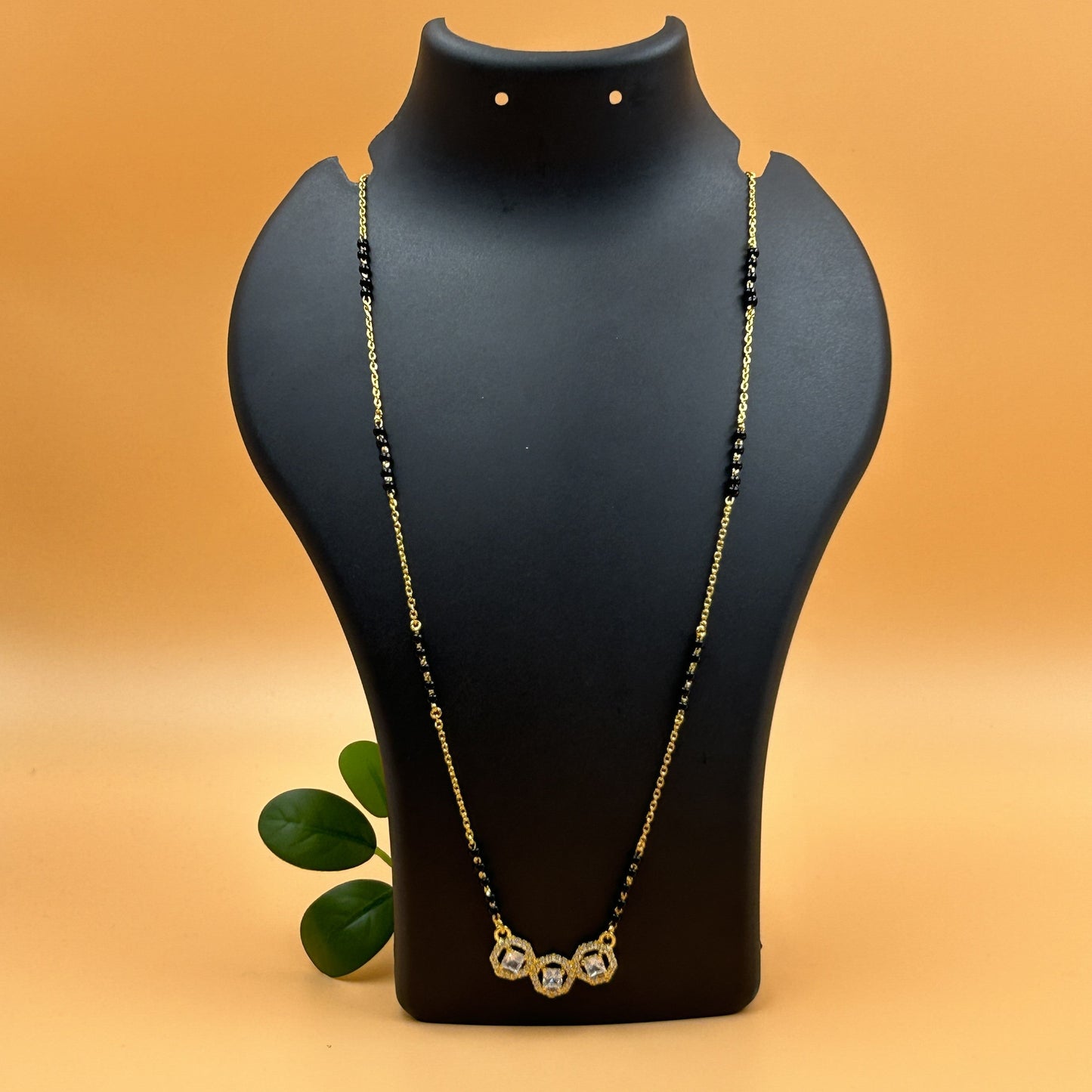 Triple Circle Silver Magalsutra